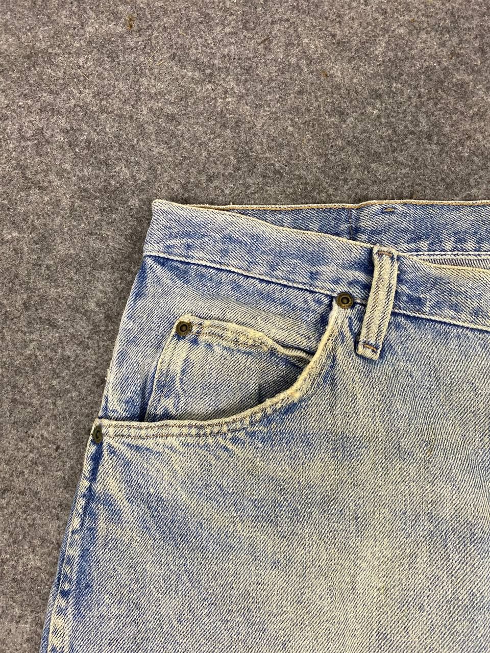 Wrangler vintage wrangler relaxed fit distressed denim Size US 40 / EU 56 - 8 Thumbnail