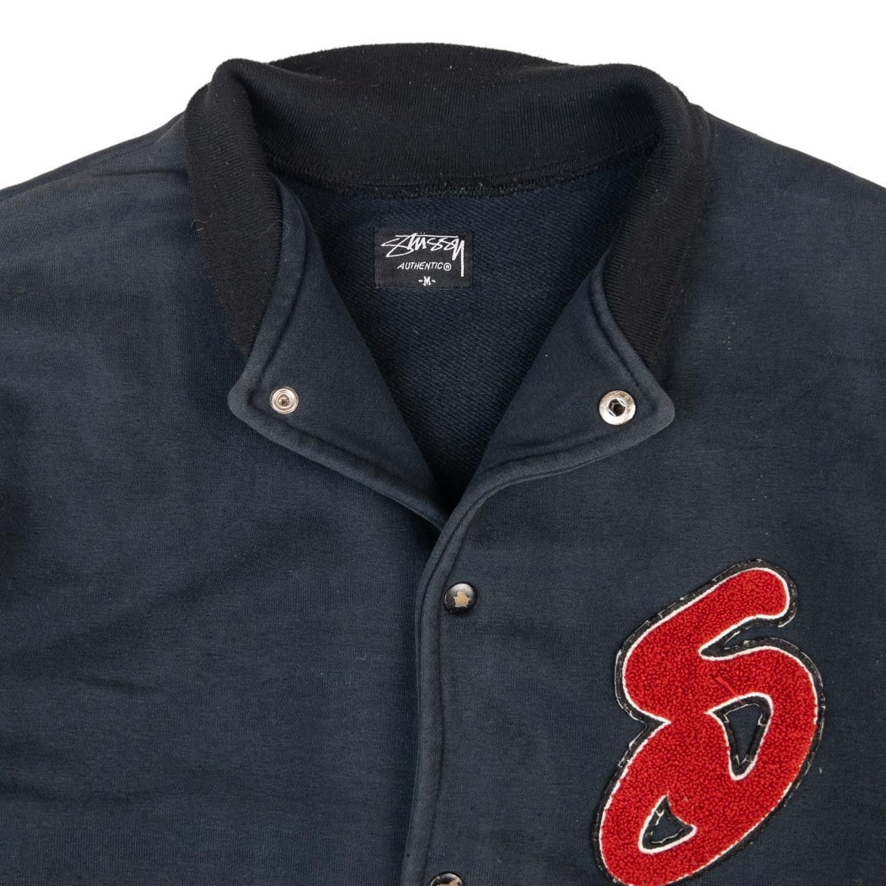 Stussy Vintage Stussy Varsity Sweatshirt Jacket Size M Size US M / EU 48-50 / 2 - 3 Thumbnail