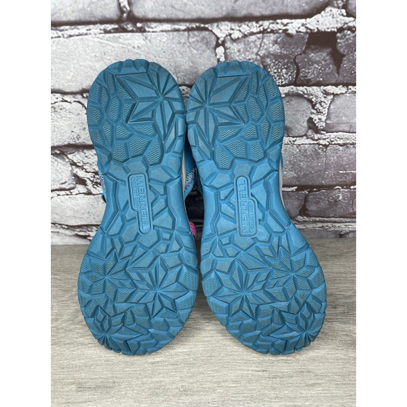 Merrell Merrellb61594 Blue Textile Synthetic Mesh Maryjane Strap Sho Size US 5 / IT 35 - 15 Thumbnail