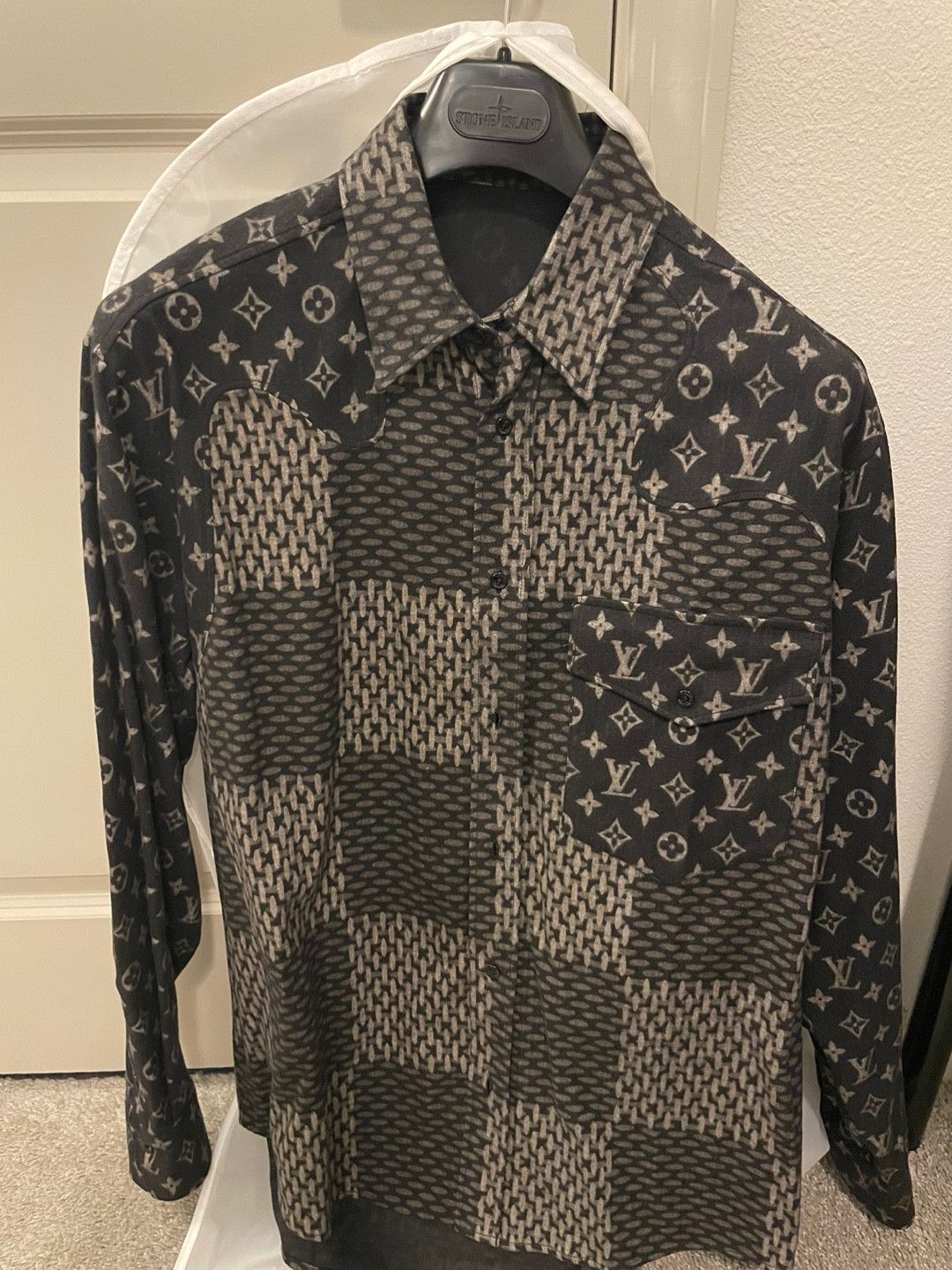 Louis Vuitton Nigo Flannel | Grailed