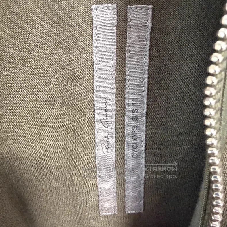 Rick Owens Rick Owens 16ss Main Line Army Green Zipper Jacket Size US M / EU 48-50 / 2 - 4 Thumbnail
