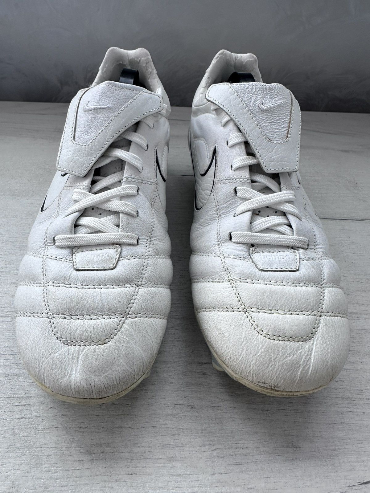 Nike × Vintage Nike Tiempo Legend Zoom Air Leather Football Cleats Boots Size US 9 / EU 42 - 3 Thumbnail
