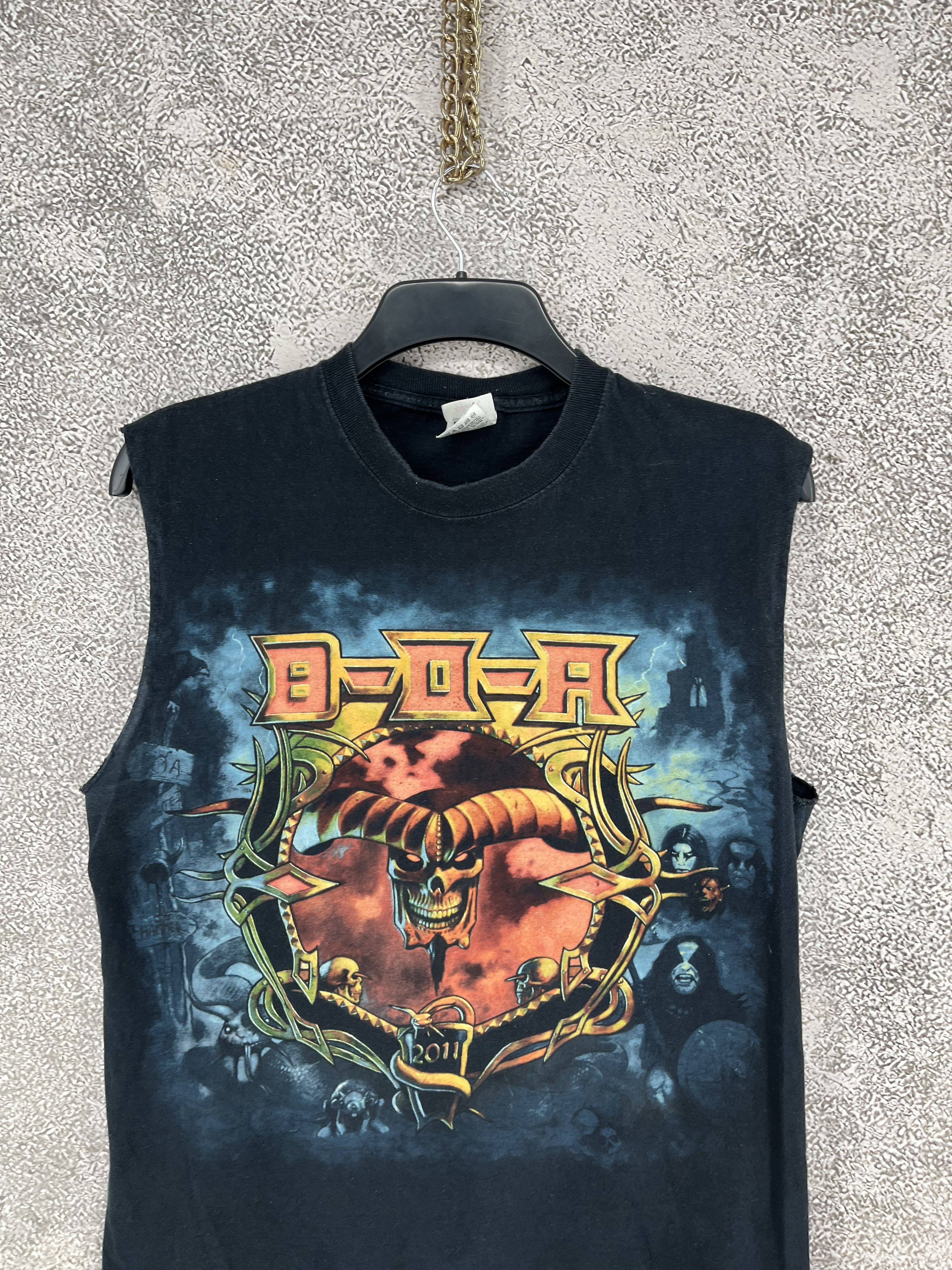 Band Tees DOA Dead On Arrival 2011 Bloodstock Metal Music Top T Shirt Size US M / EU 48-50 / 2 - 6 Thumbnail
