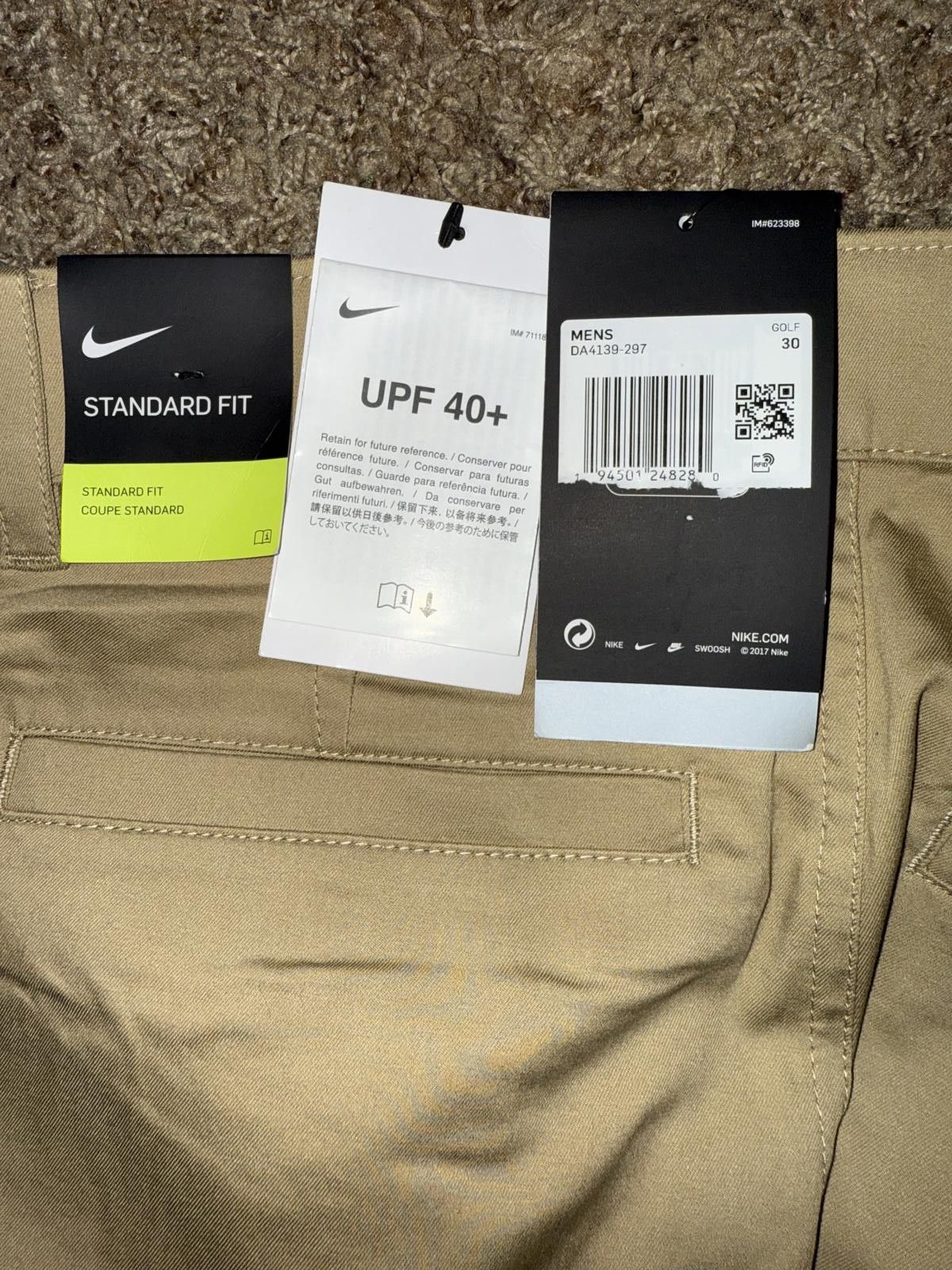 Nike Nike Men's Dri-FIT Uv 10.5" Golf Chino Shorts Size US 30 / EU 46 - 9 Thumbnail