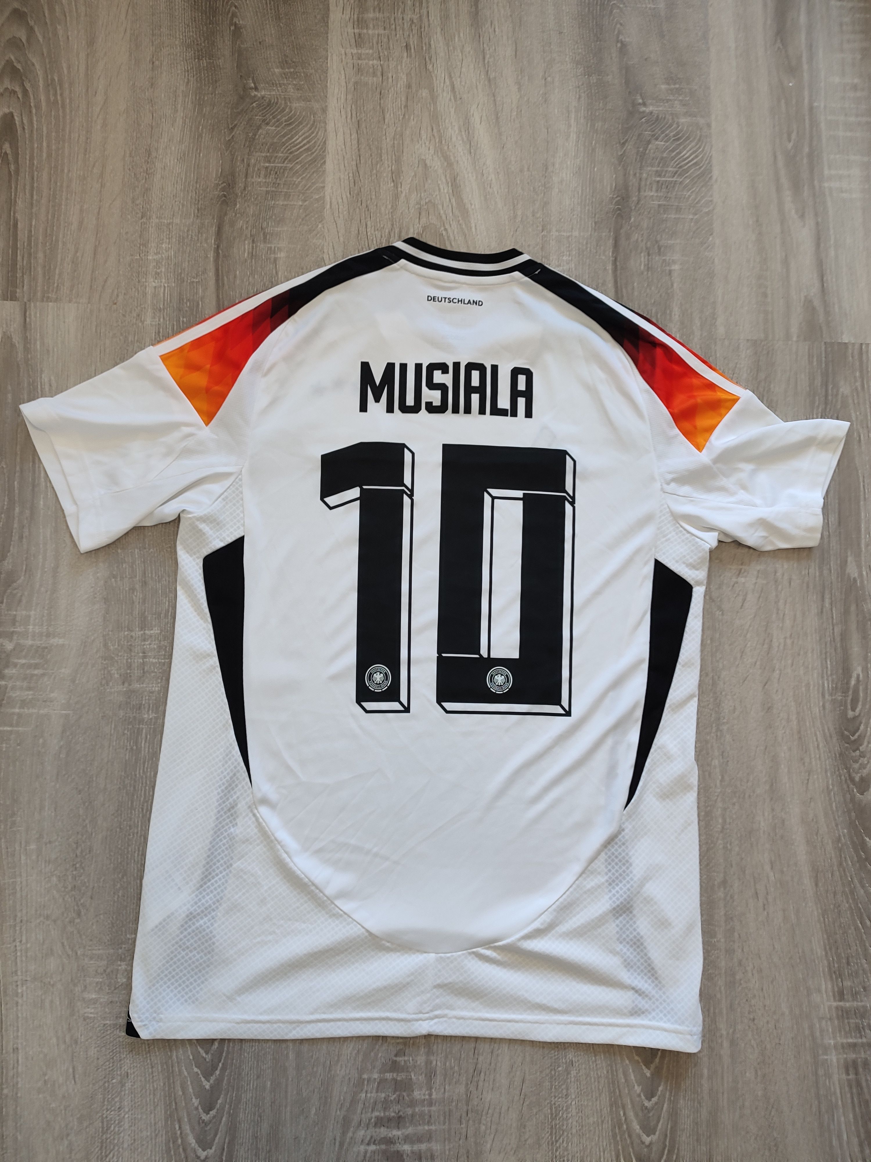 Adidas GERMANY 2024 HOME EURO #10 MUSIALA football r jersey shirt Size US M / EU 48-50 / 2 - 11 Thumbnail