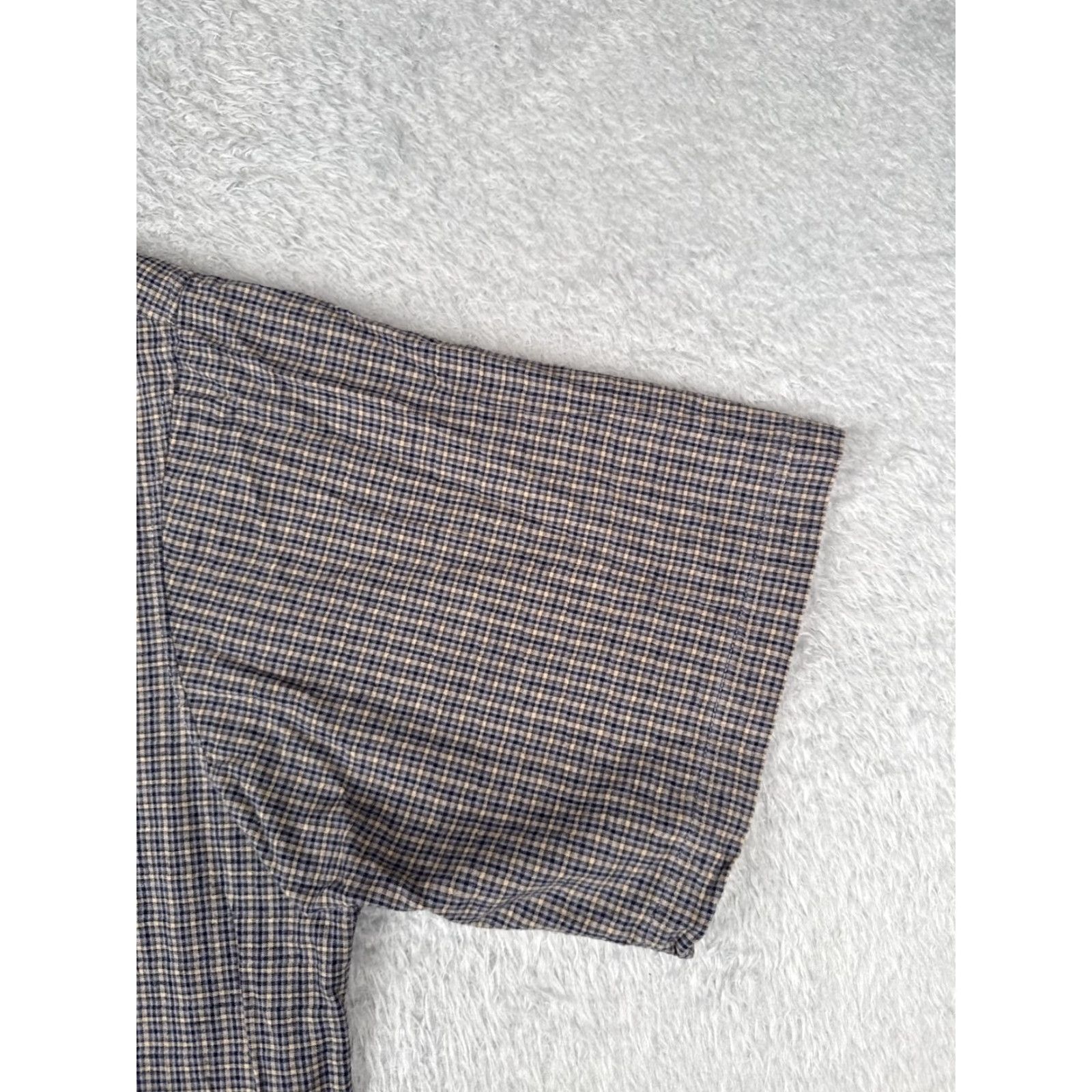 High Sierra VINTAGE High Sierra Plaid Button-Up Shirt Adult Large Blue 100% Cotton Camping Outdoor Mens Size US L / EU 52-54 / 3 - 2 Thumbnail