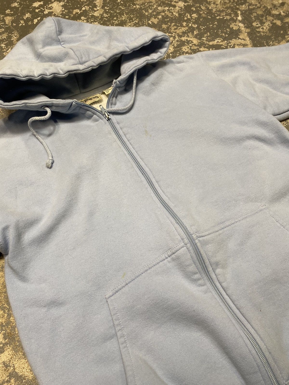 Japanese Brand × Vintage Vintage Wilderness Waffle Insulated Thermal Zip Hoodie Sweat Size US M / EU 48-50 / 2 - 6 Thumbnail
