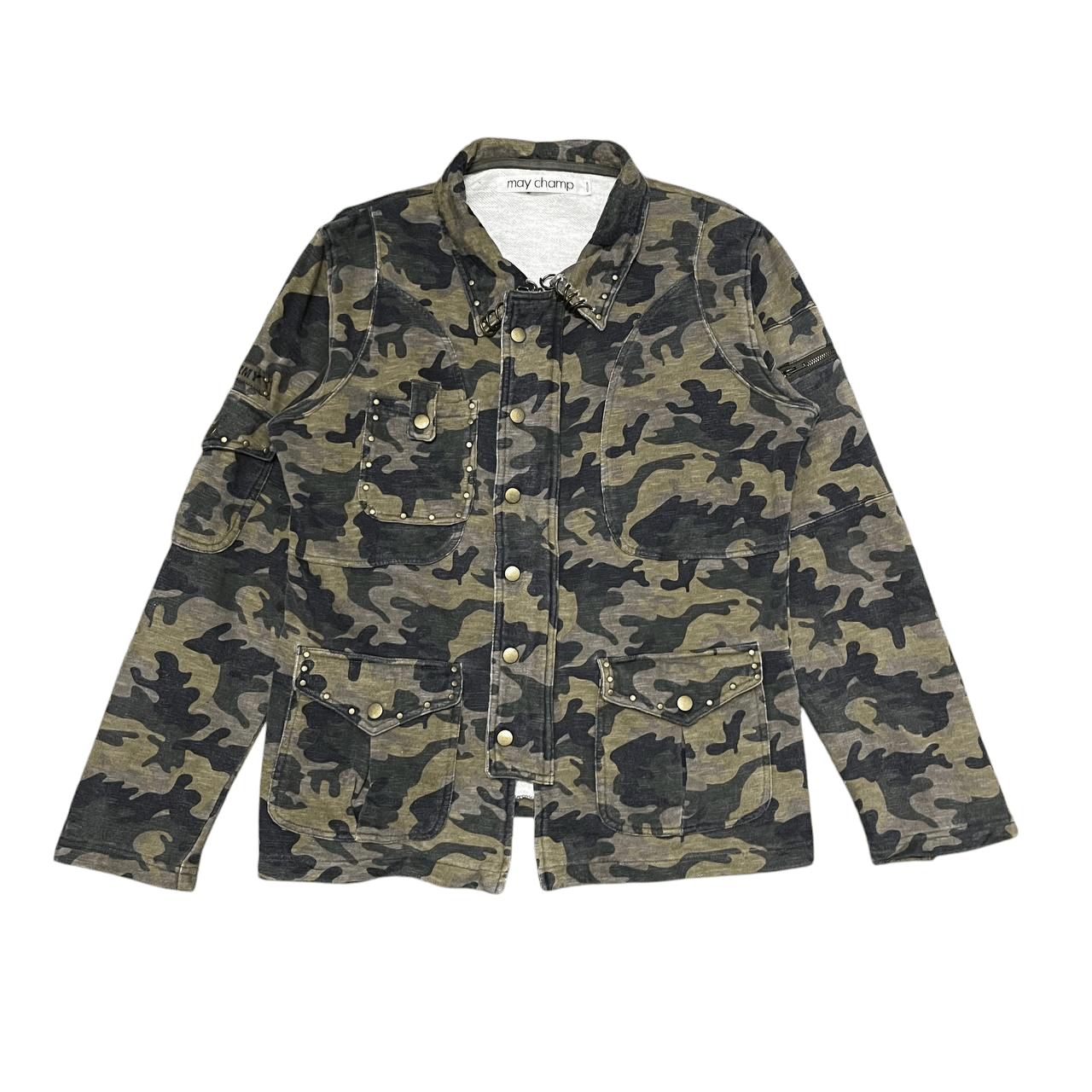 Vintage May Champ Army Camo Jacket