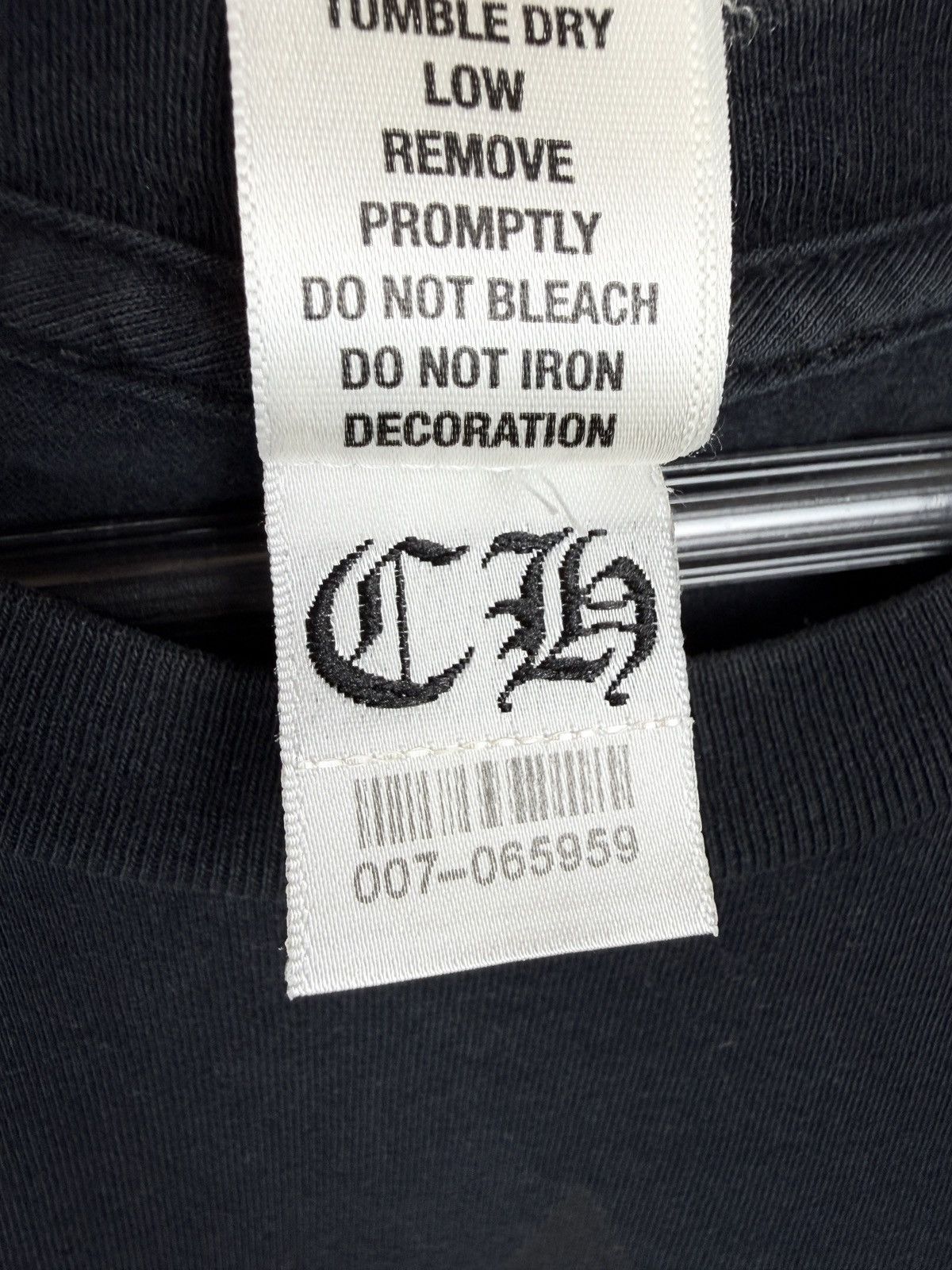 Chrome Hearts Chrome Hearts Vintage Foti Skull Deer Logo Tshirt Black Size US M / EU 48-50 / 2 - 9 Thumbnail
