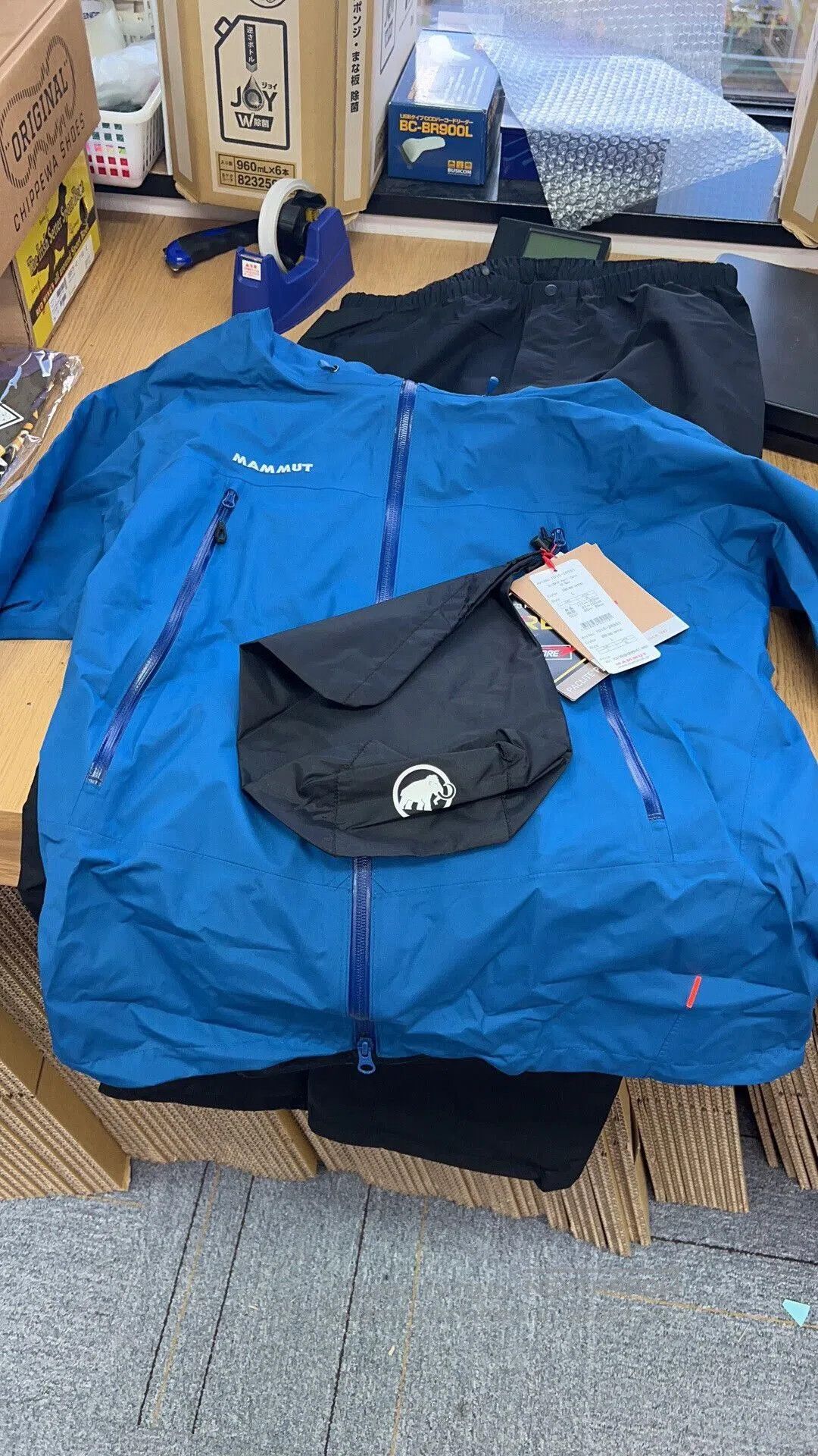 Mammut MAMMUT CLIMATE Rain Suit for Men. Size US L / EU 52-54 / 3 - 2 Thumbnail