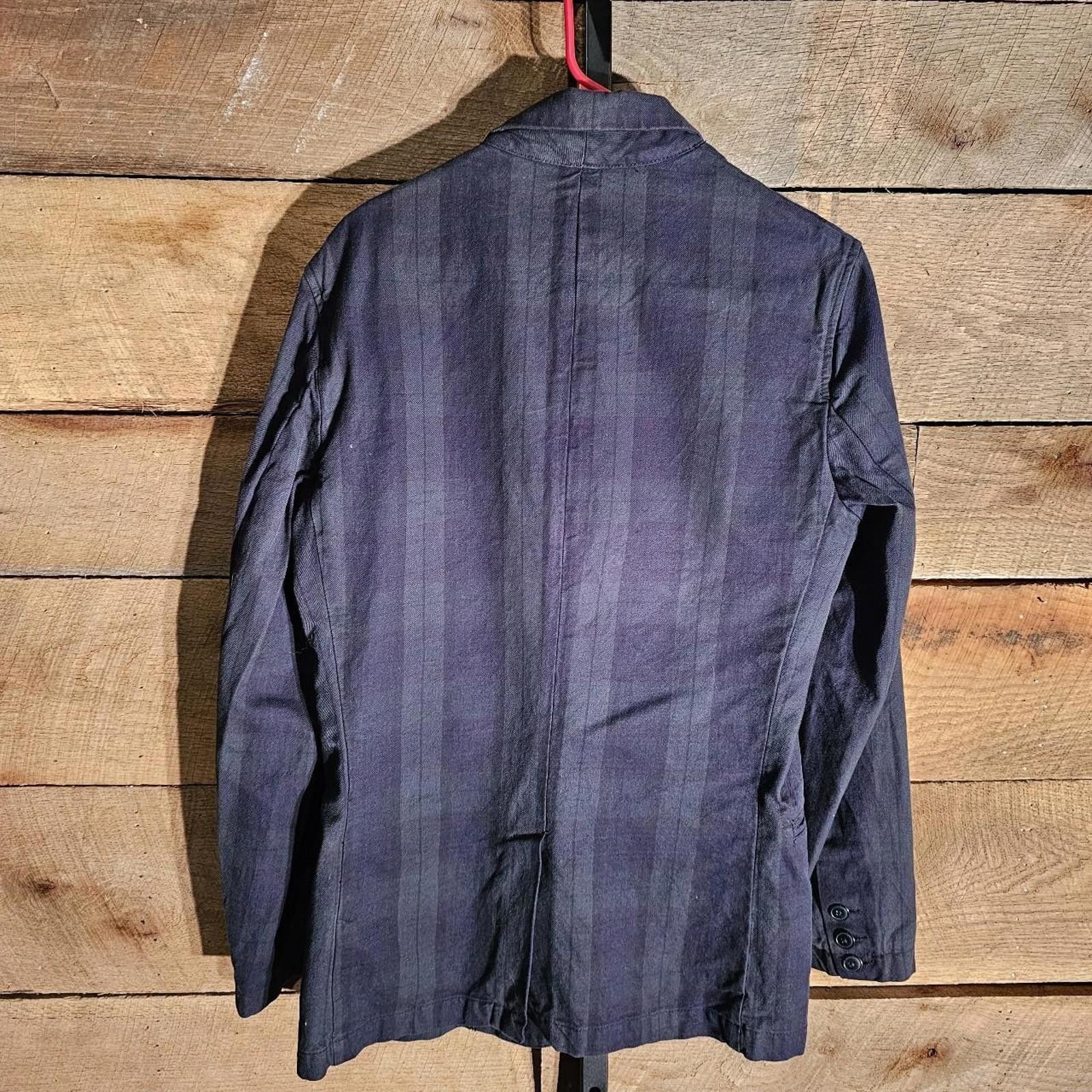 American Eagle Outfitters American Eagle Women's Navy and Green Plaid Jacket Size S / US 4 / IT 40 - 5 Thumbnail