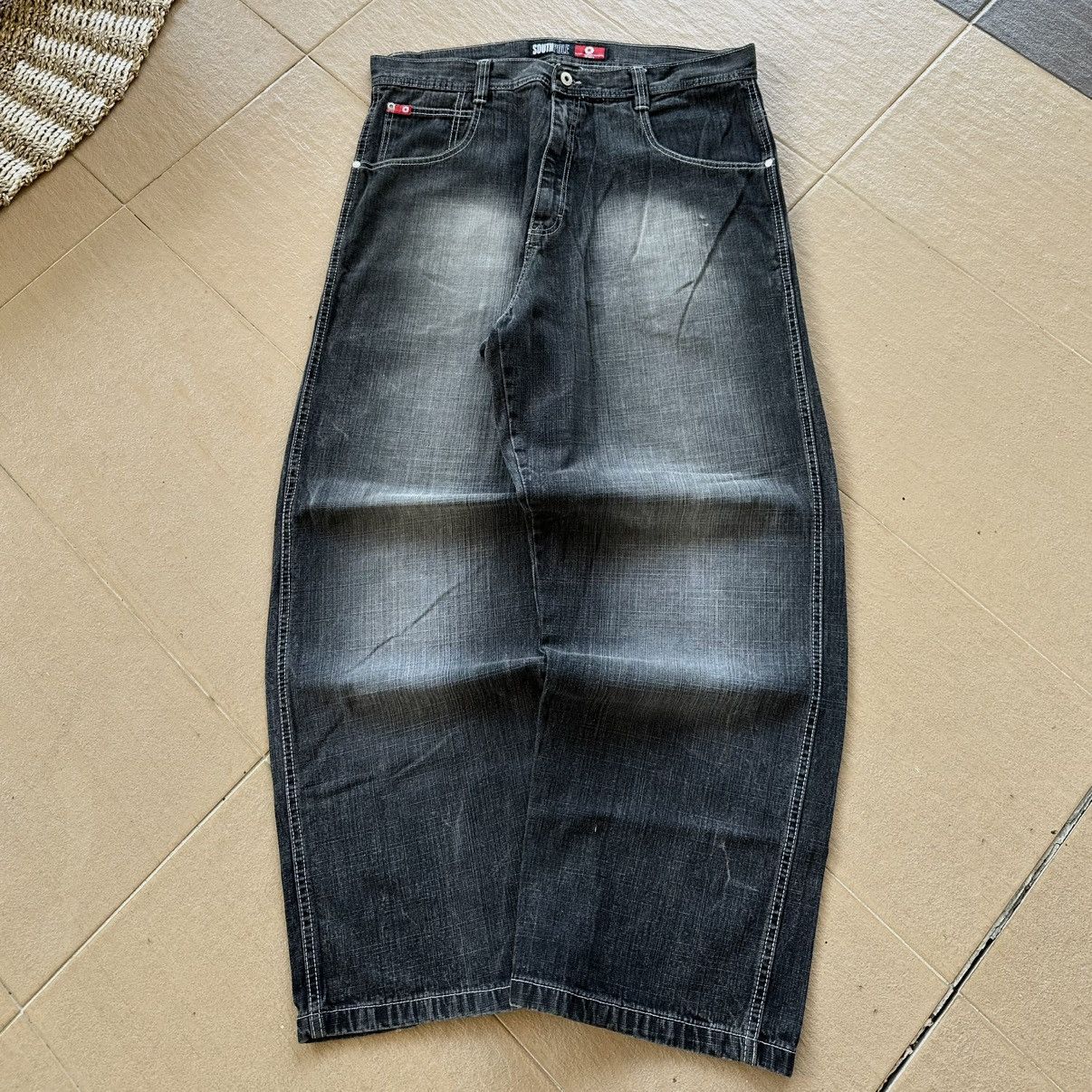 Southpole Vintage Y2K Southpole Red Tab Baggy Jeans Size US 40 / EU 56 - 2 Thumbnail
