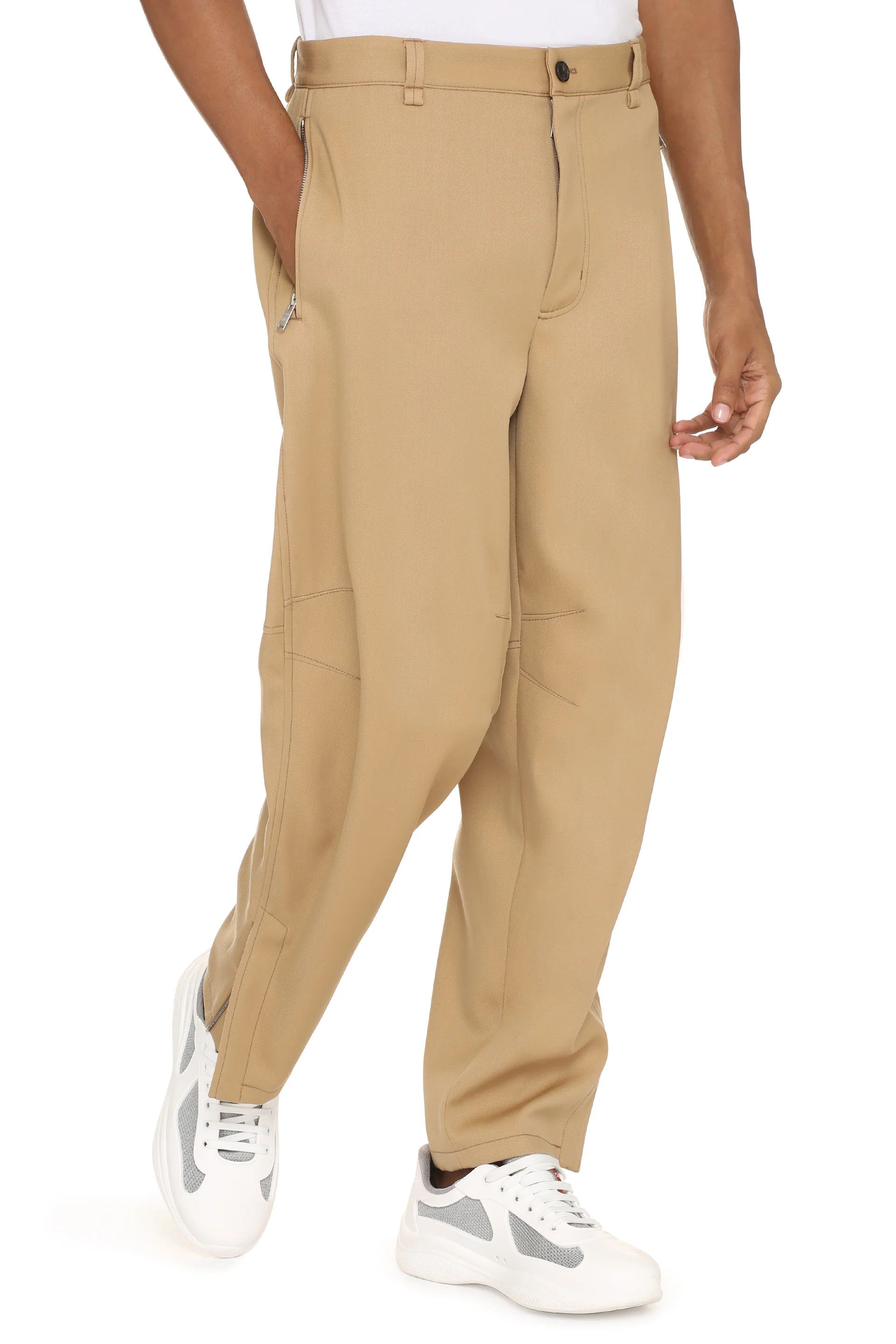 Lanvin o1y0125 Casual Pant in Camel Size US 34 / EU 50 - 3 Thumbnail