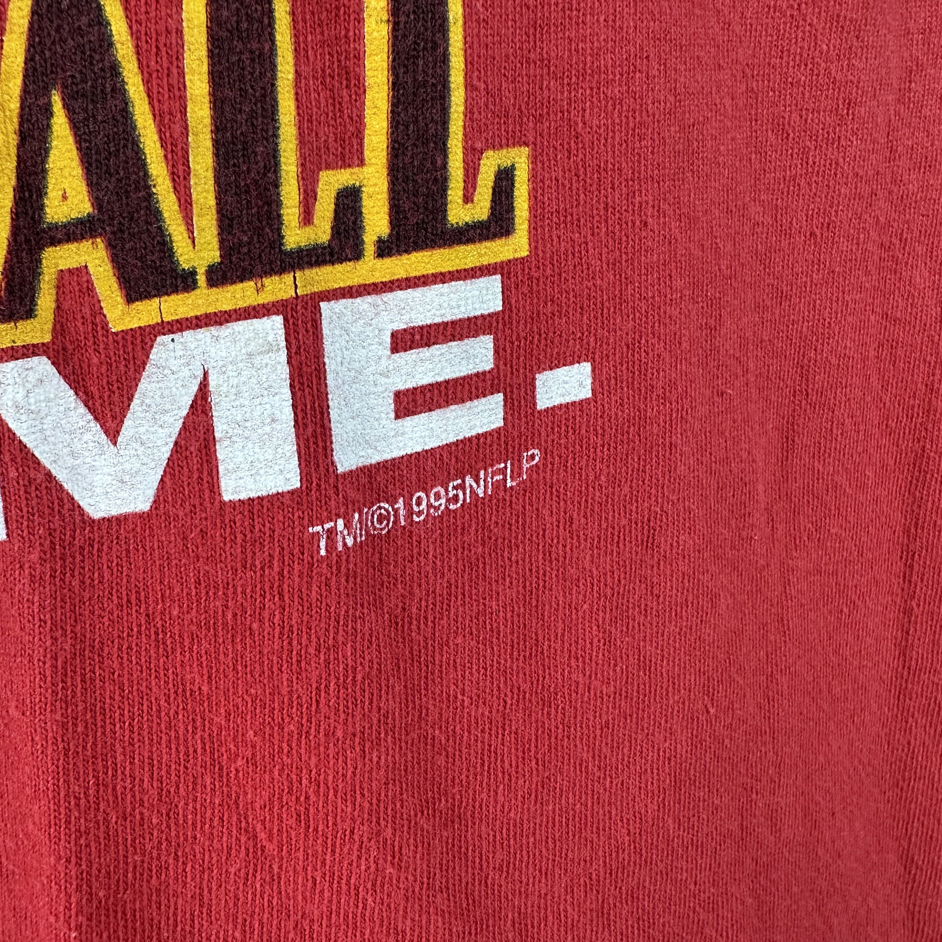 Vintage 1995 Kansas City Chiefs Football NFL Get in the Game Tee Size US L / EU 52-54 / 3 - 5 Thumbnail