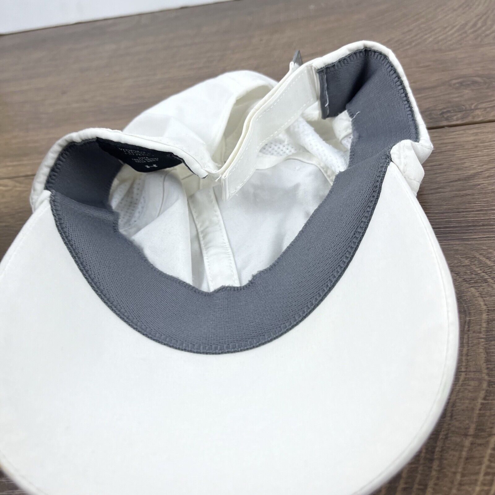 Under Armour Under Armour Running Hat UA Athletic White Hat Adjustable Wo Size ONE SIZE - 14 Thumbnail