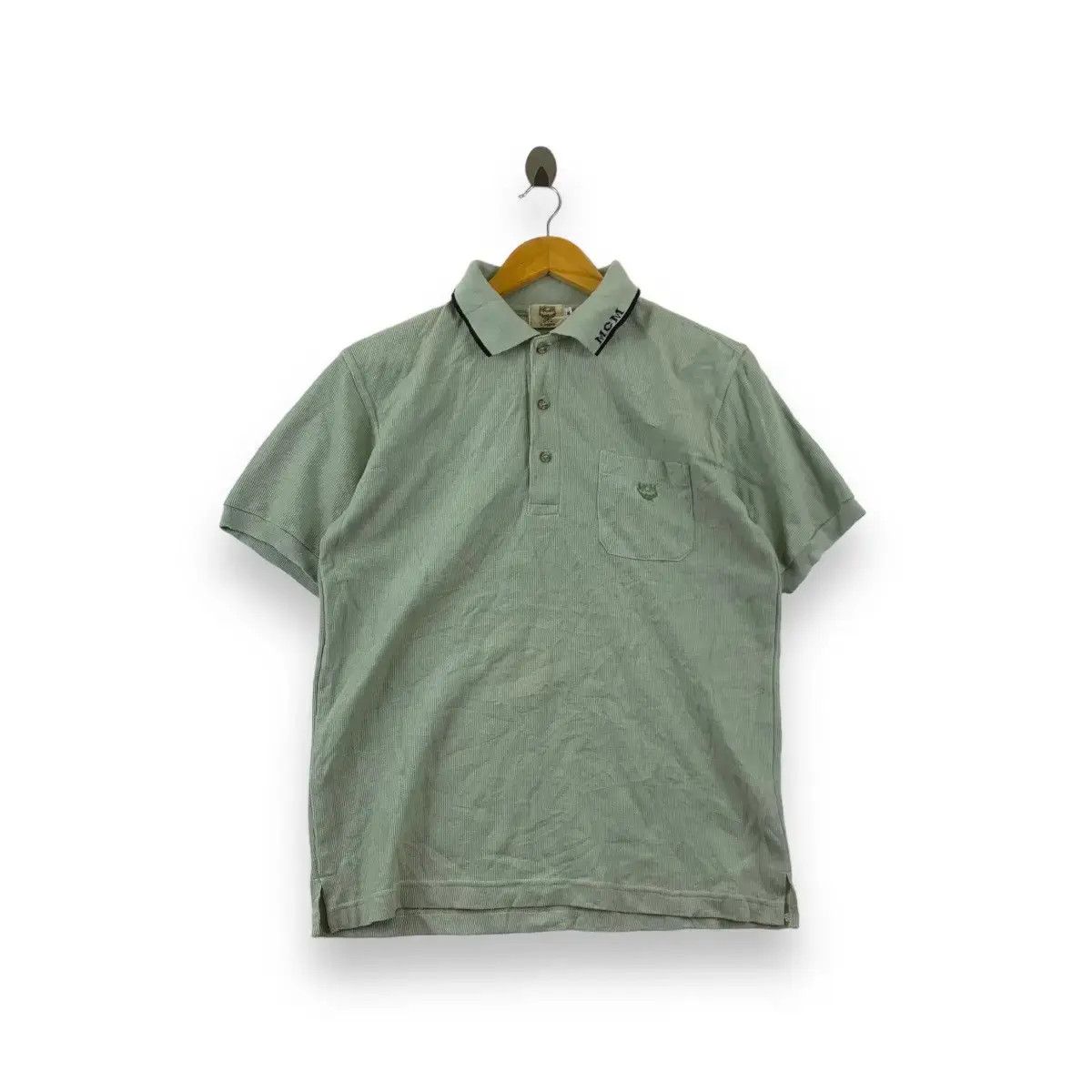 MCM Vintage MCM LEGERE Moderne Creation Muchen Polo Tee Shirt Size US M / EU 48-50 / 2 - 1 Thumbnail