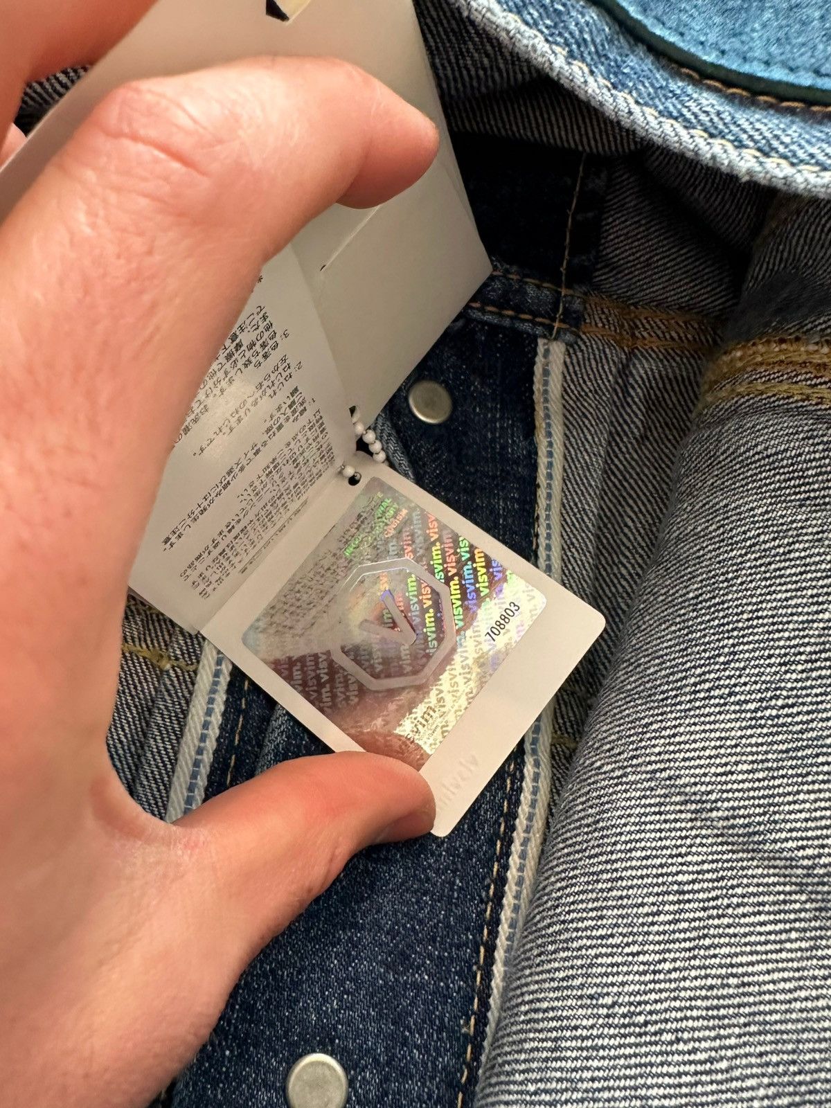 Visvim Sz2 16SS SS 101 Damaged Indigo Jacket Size US M / EU 48-50 / 2 - 13 Thumbnail