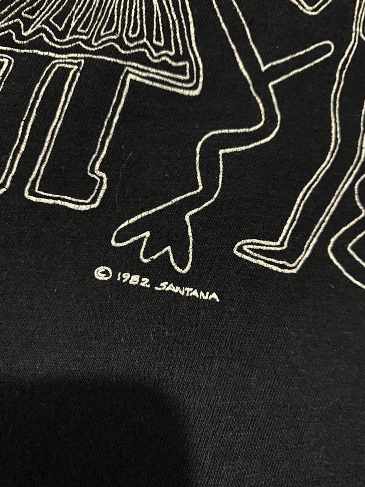 Vintage rare Santana tour merch 82’