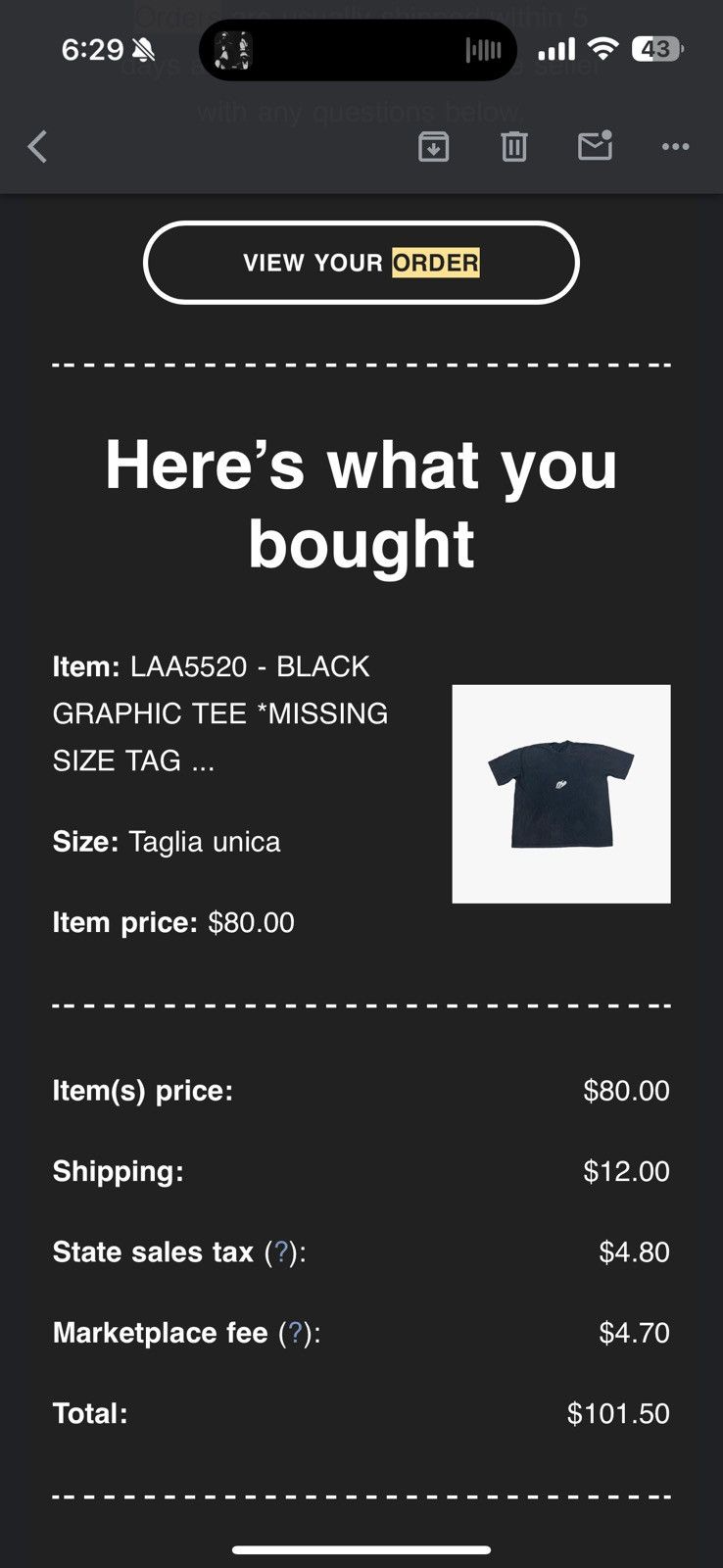 Kanye West × Yeezy Sample Kanye Donda Dove “Slam” Yeezy Tee - XLarge Size US XL / EU 56 / 4 - 6 Thumbnail