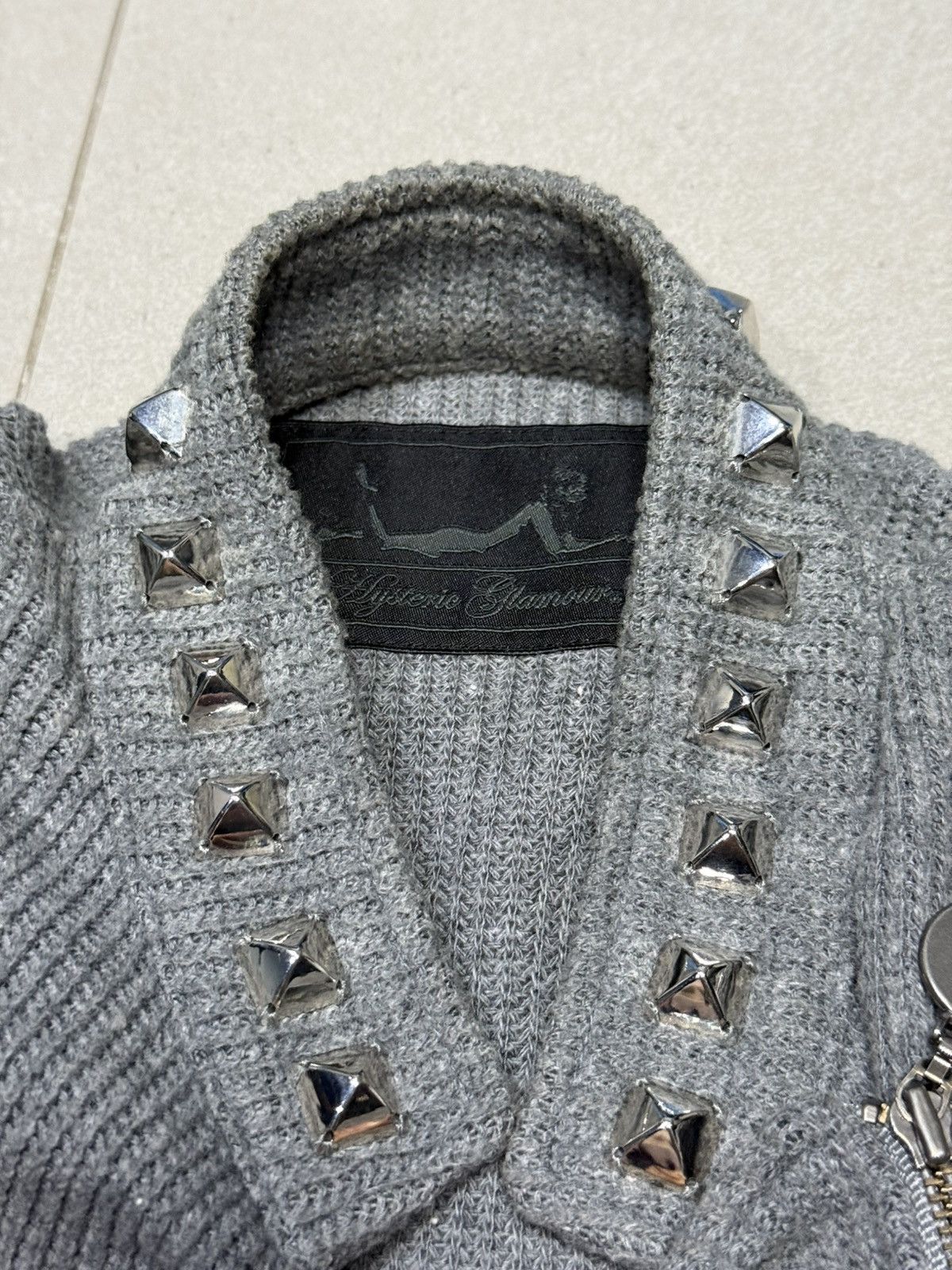Hysteric Glamour 00s hysteric glamour studded rider jacket Size US S / EU 44-46 / 1 - 6 Thumbnail