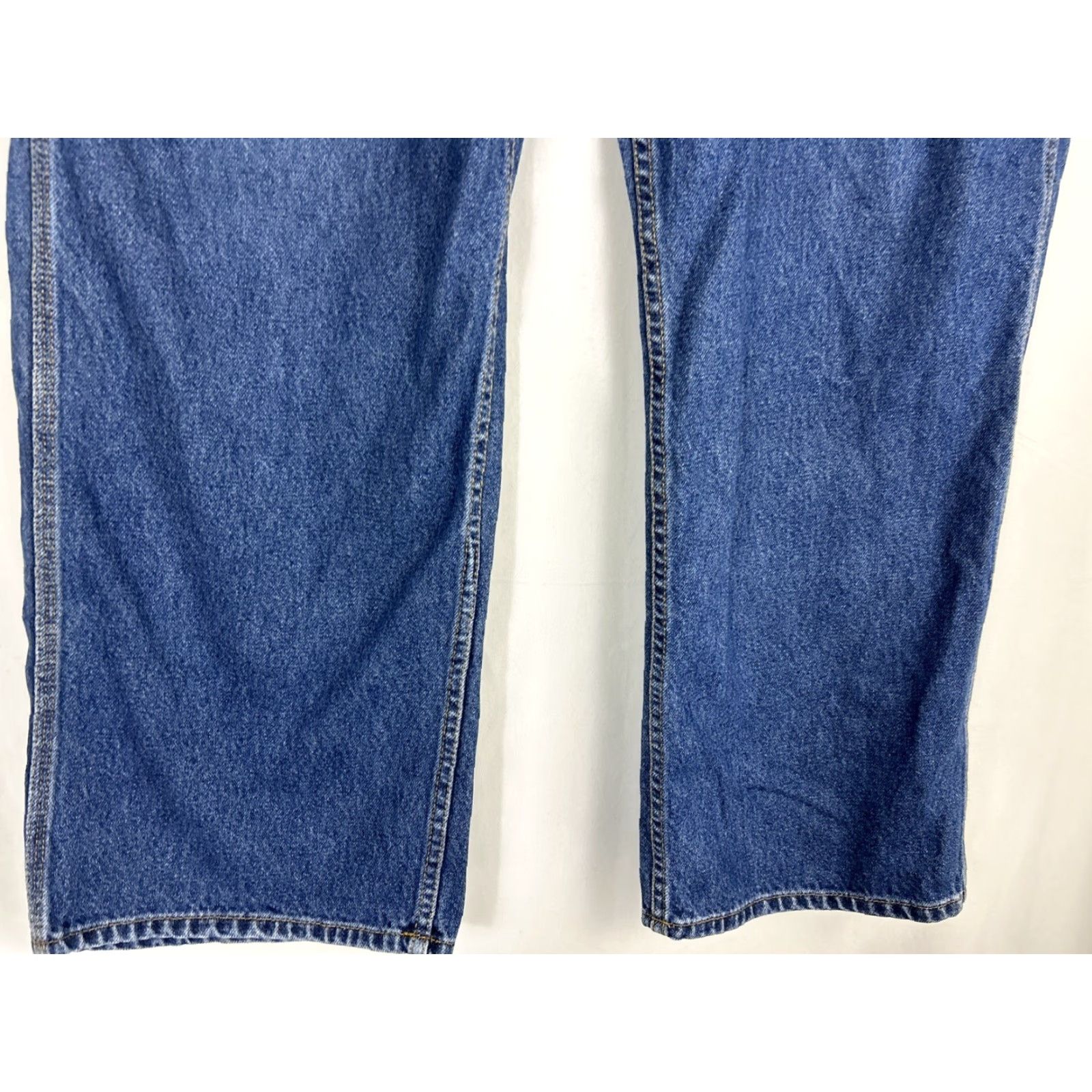 Denime VINTAGE CE Schmidt Workwear Mens 44x30 Blue Denim Jeans Jeans Mens 44 Blue Denim Workwear Straight 30in Inseam Size US 44 / EU 60 - 2 Thumbnail