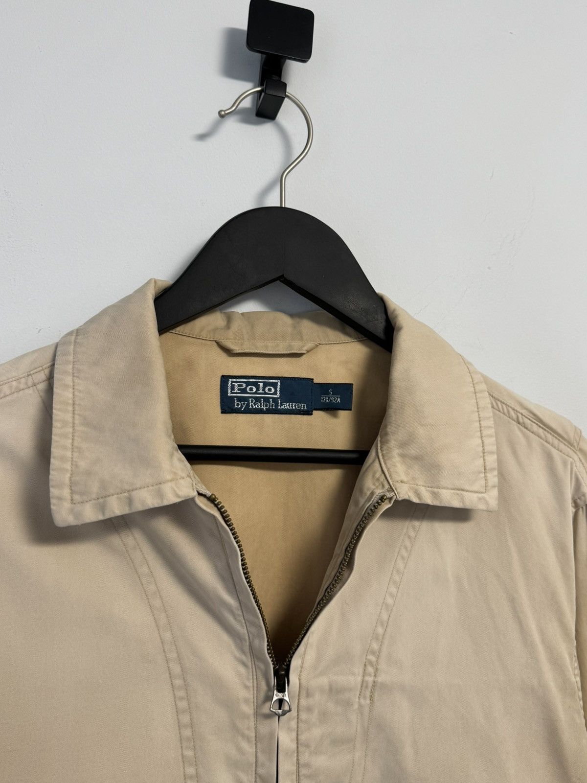 Polo Ralph Lauren Polo Ralph Lauren Beige Zip Jacket Lightweight Casual Size S / US 4 / IT 40 - 2 Thumbnail
