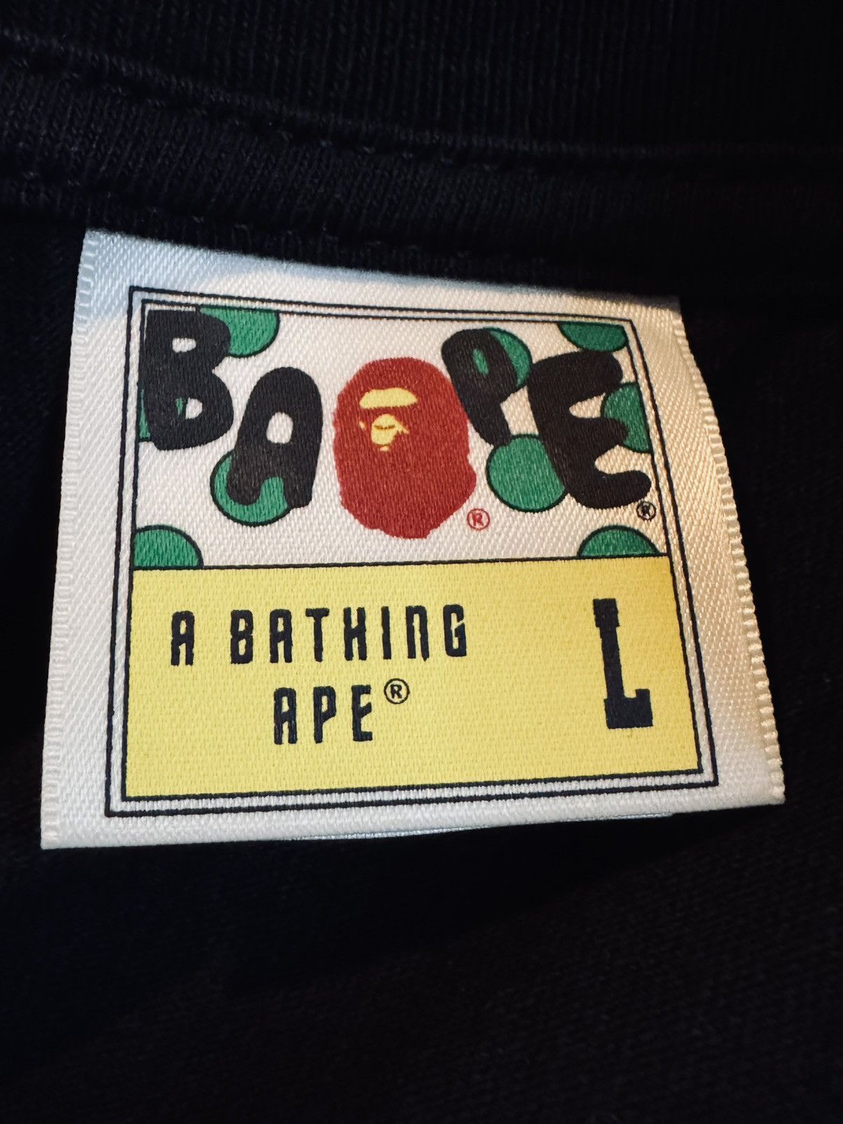 Bape Bape 1st Camo Katakana Tee Large Size US L / EU 52-54 / 3 - 6 Thumbnail