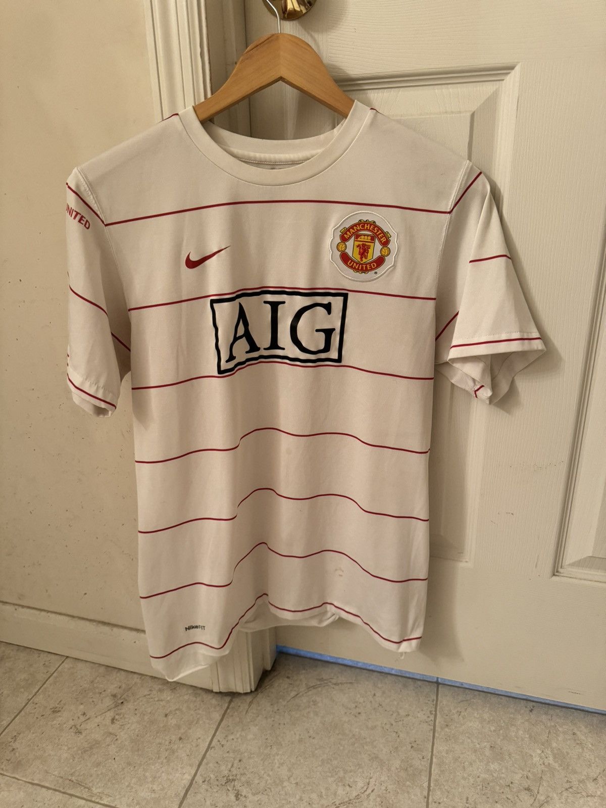 Nike Nike Manchester United Jersey white S Grailed