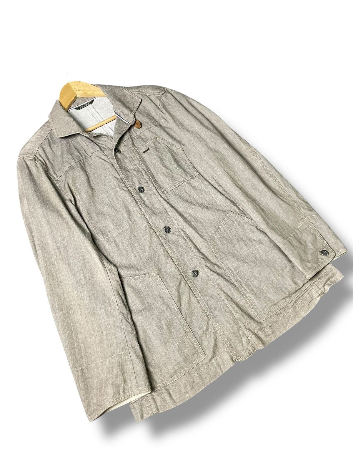 Japanese Brand × Vintage Crocodile Brand Button Jacket (61) Size US L / EU 52-54 / 3 - 4 Thumbnail