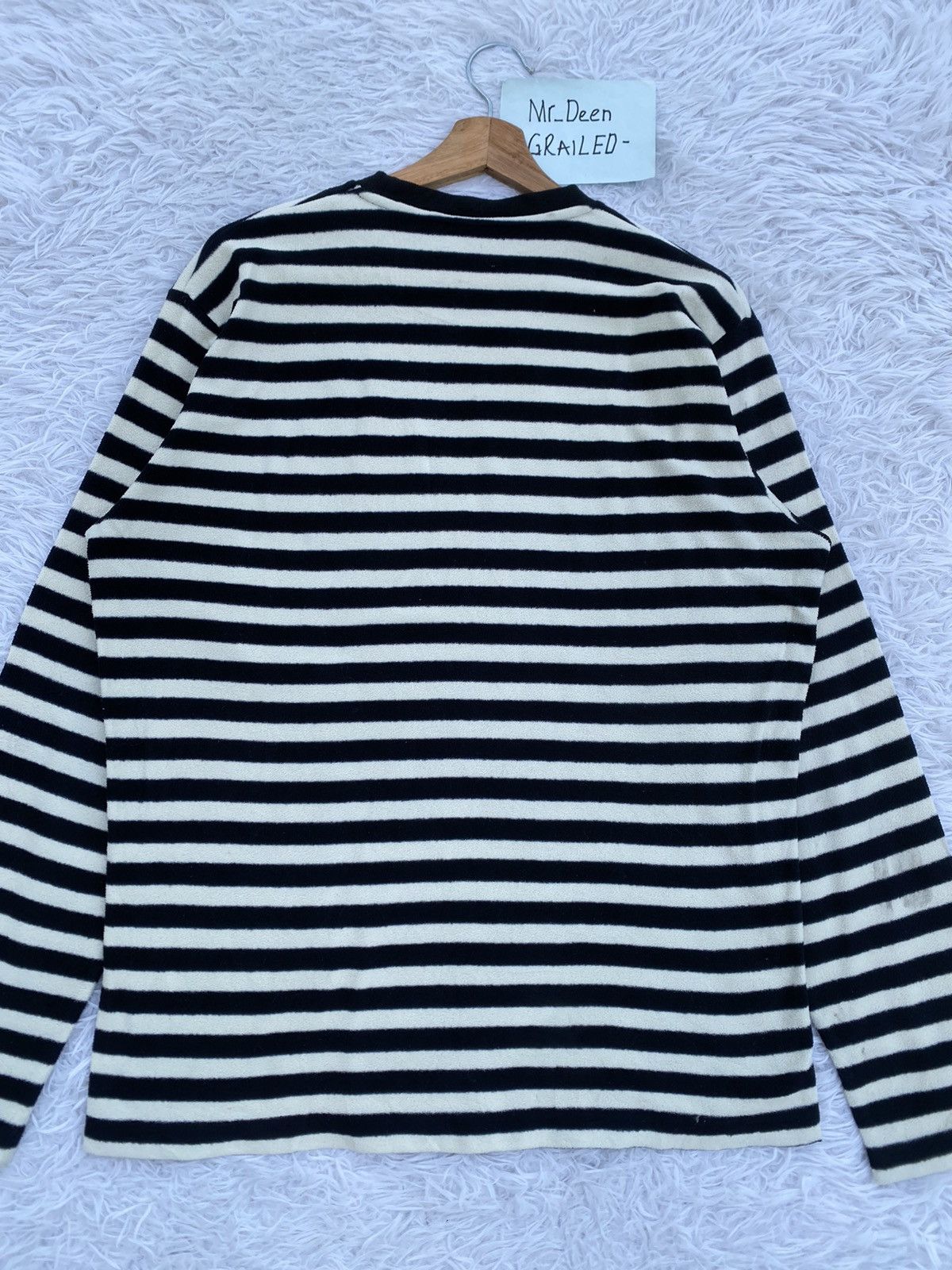 Andy Warhol × Uniqlo Rare Uniqlo x Andy Warhol Grunge Style Striped Long Sleeve Size US L / EU 52-54 / 3 - 16 Thumbnail