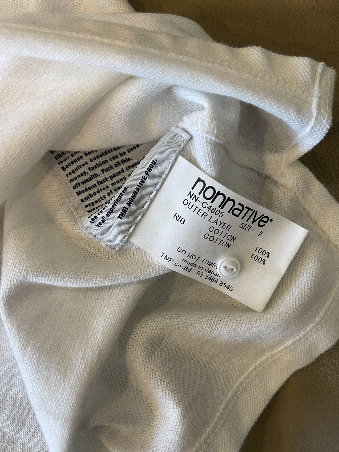 Nonnative nonnative OFFICER L/S POLO SHIRT 25SS Size US M / EU 48-50 / 2 - 7 Thumbnail