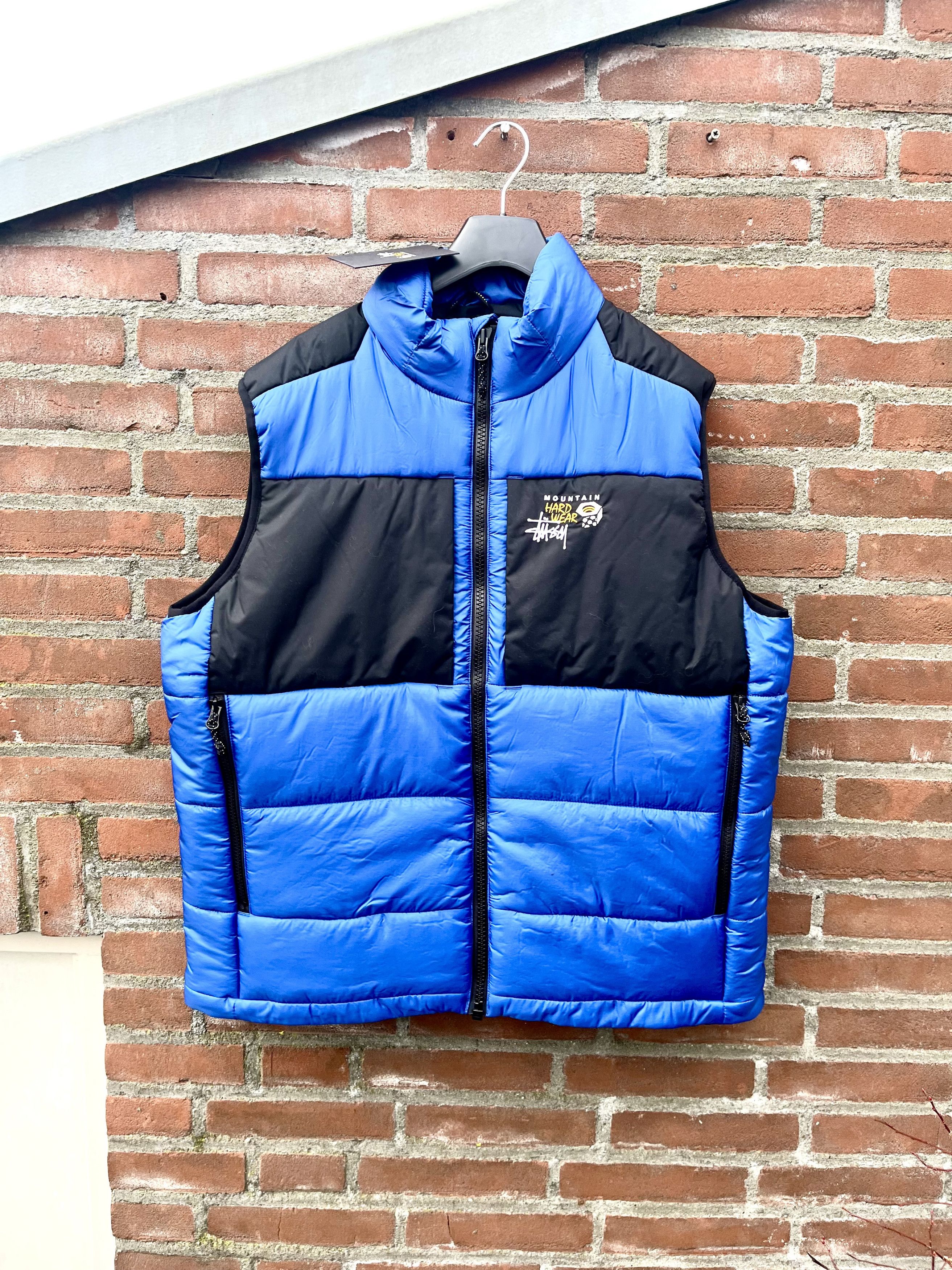 Stussy Stüssy Python Reversible Down Vest Navy Quilted Size Medium