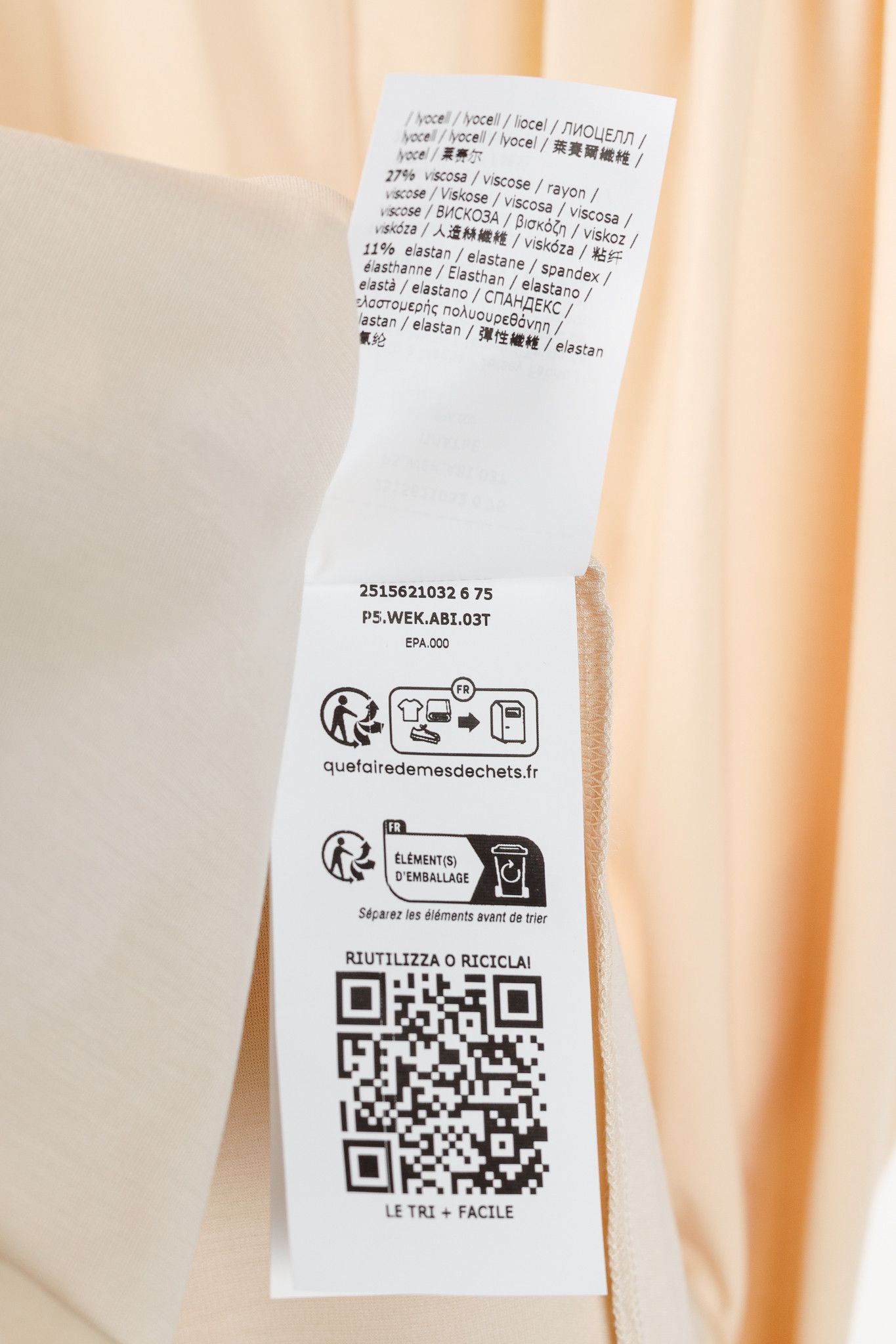 Weekend Max Mara Weekend Max Mara Tenebre Ivory Flowing Jersey Dress Size XS / US 0-2 / IT 36-38 - 10 Thumbnail
