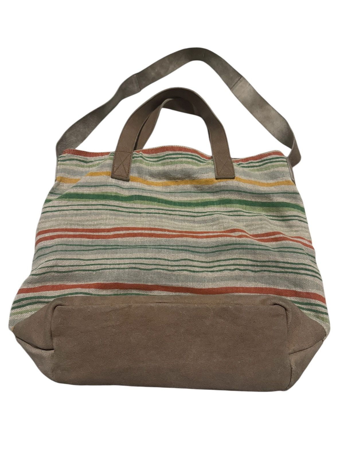 Issey Miyake × Leather × Tsumori Chisato 2 Ways Tote Sling Bag Tsumori Chisato Suede Multicolour Size ONE SIZE - 2 Thumbnail