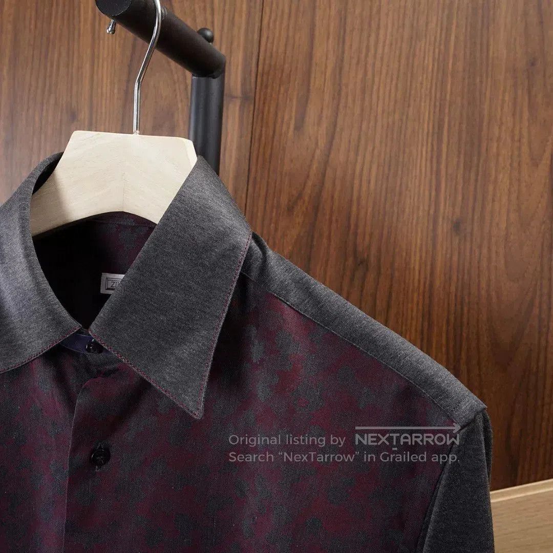 Zilli Zilli Cotton Shirt with Unique Design. Size US M / EU 48-50 / 2 - 3 Thumbnail