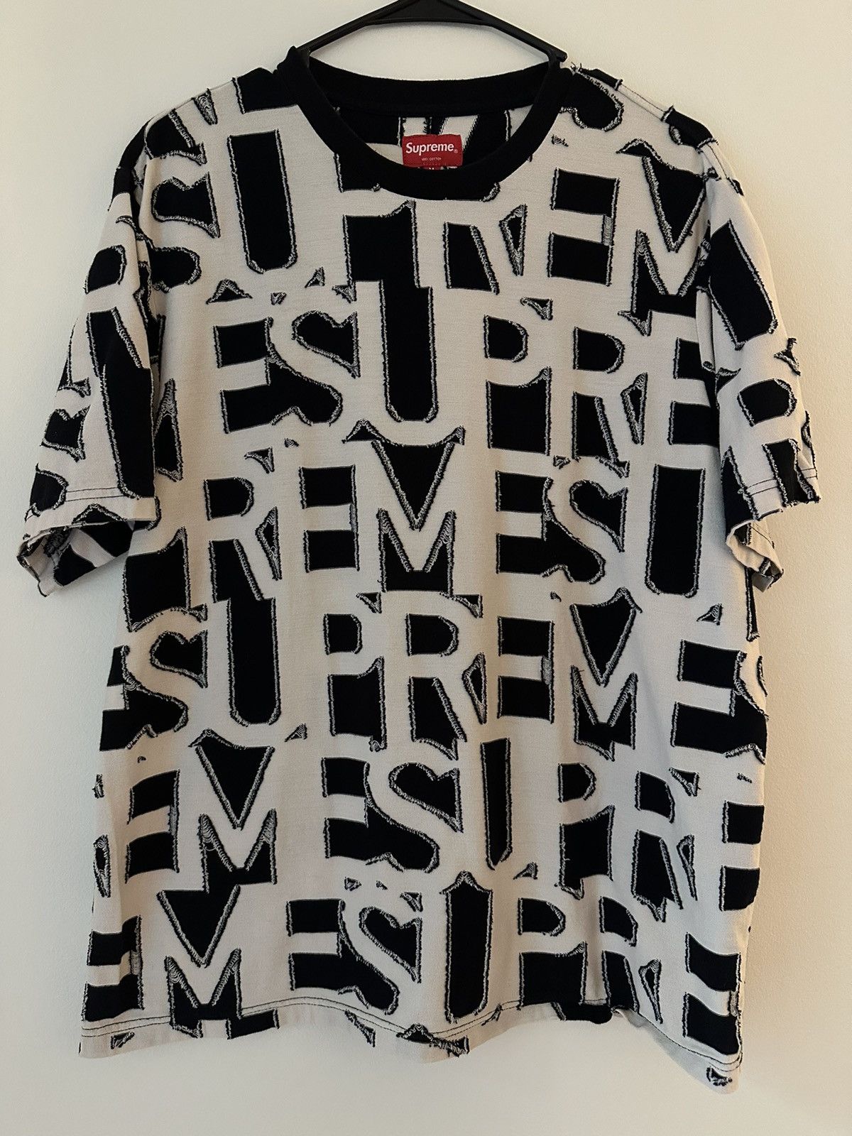 Supreme Supreme Spellout S/S Top Tee Size US M / EU 48-50 / 2 - 1 Thumbnail