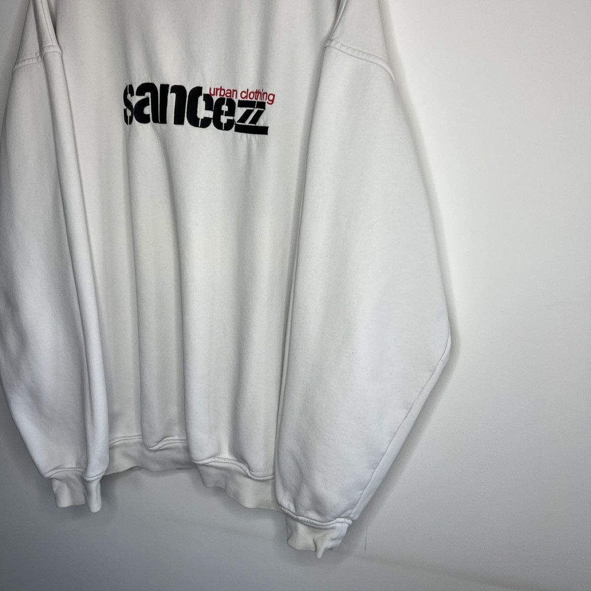 Vintage × Wu-Tang Clan Vintage Sancezz Heavy Weight Boxy Crewneck Sweatshirt 90s Size US XL / EU 56 / 4 - 2 Thumbnail