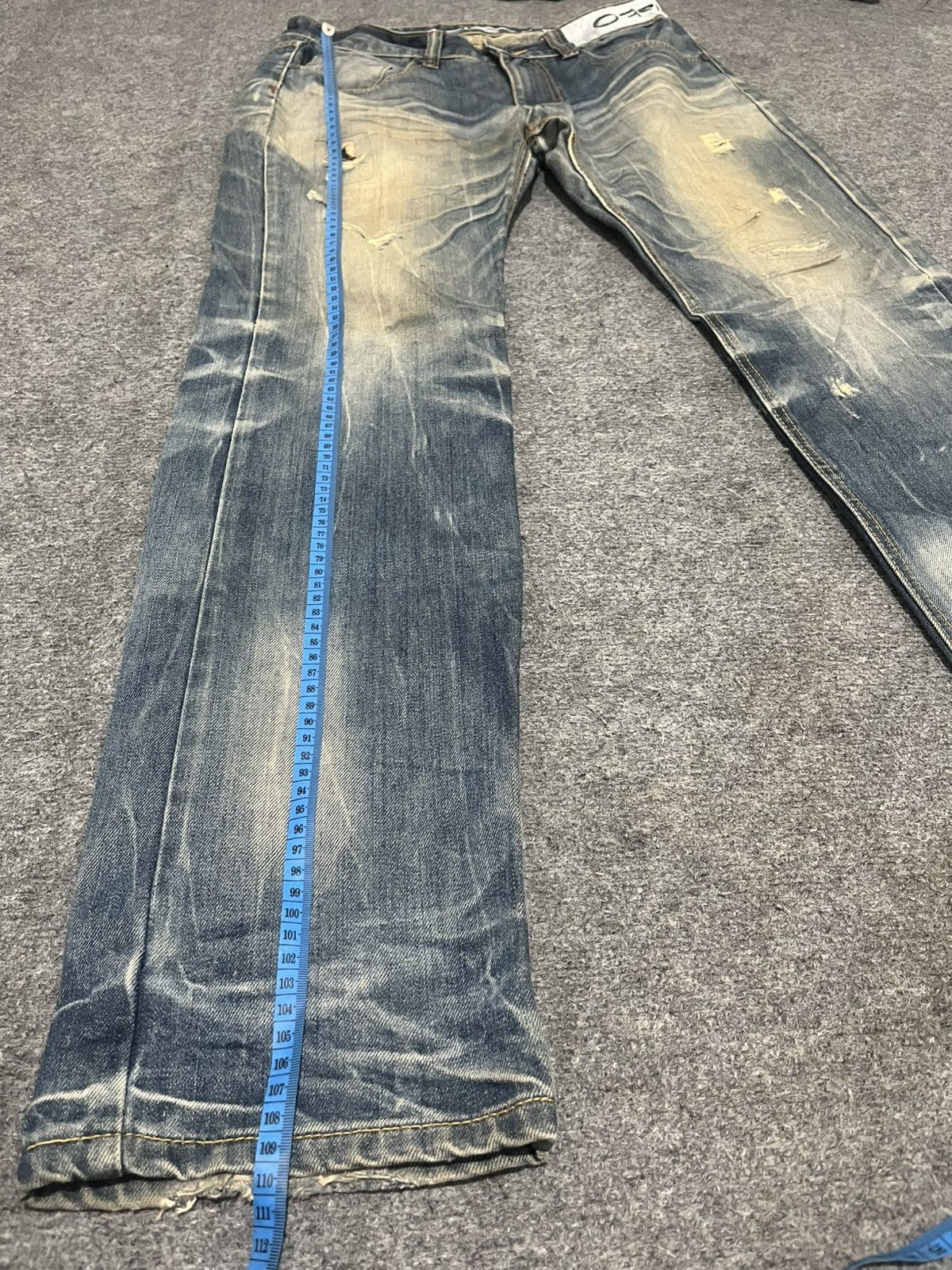 Oakley Oakley denim jeans faded with tear Size US 34 / EU 50 - 5 Thumbnail