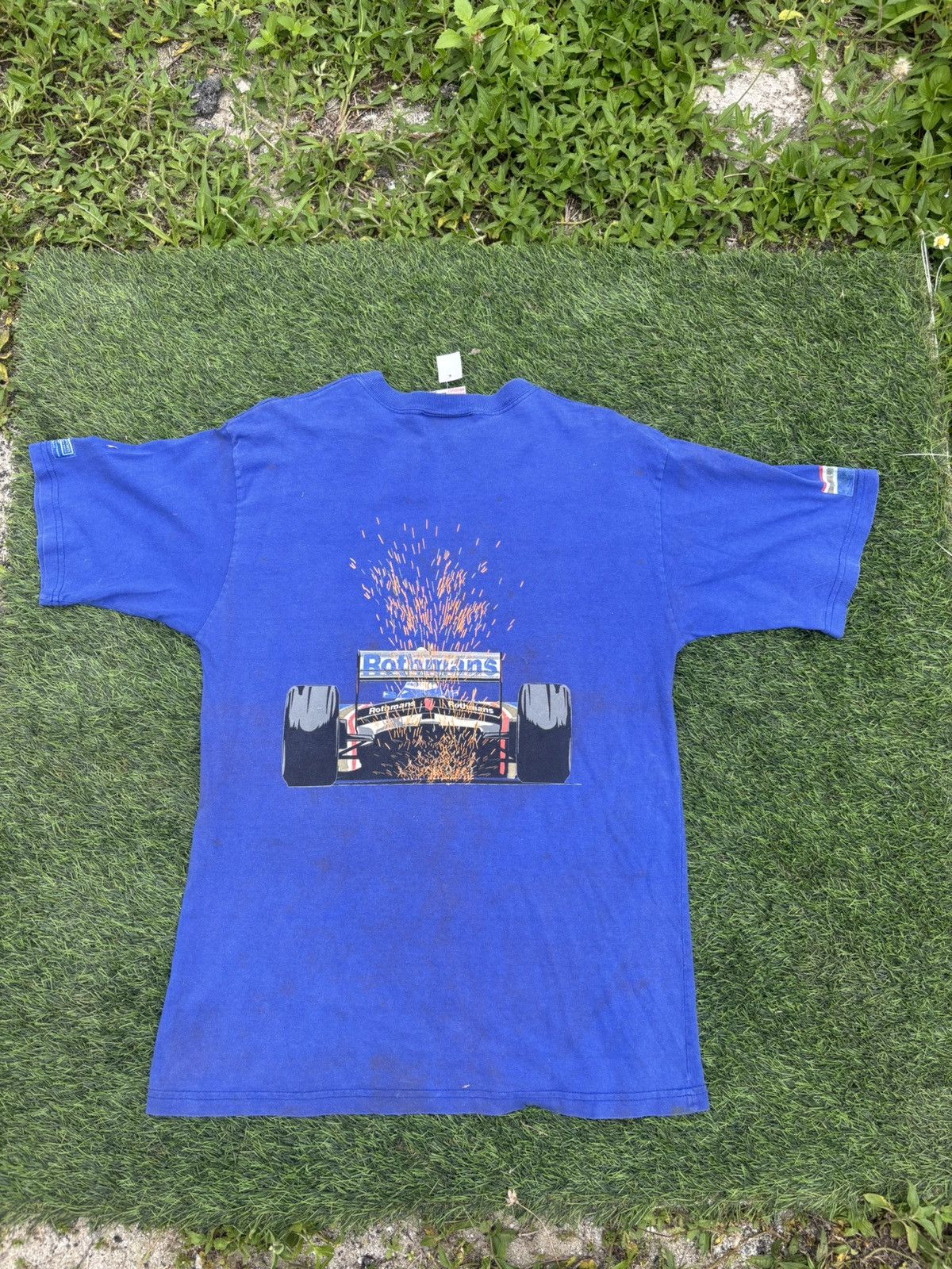 Vintage Vintage Rothmans Williams Racing Tshirt Size US L / EU 52-54 / 3 - 2 Thumbnail