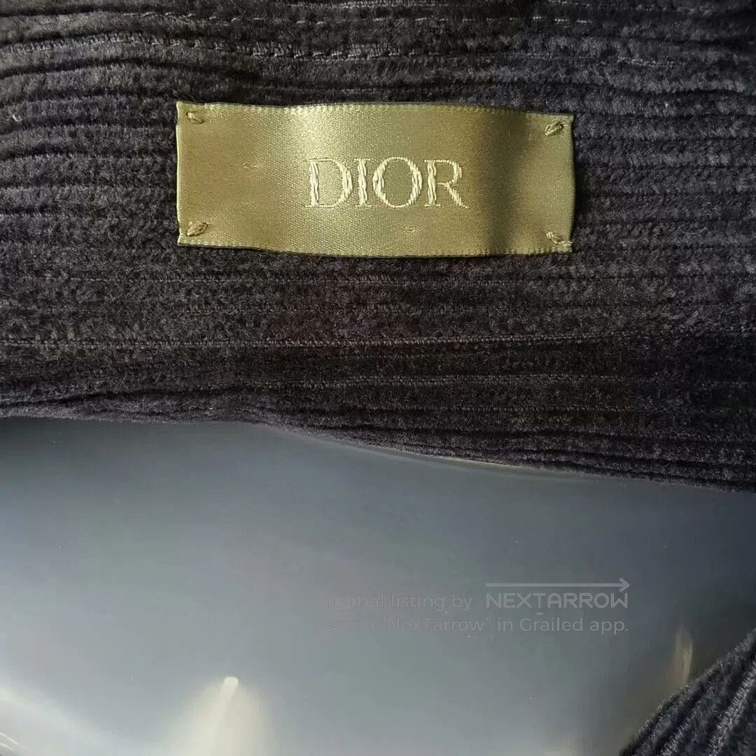 Dior oblique patch embroidered corduroy shirt. Size US L / EU 52-54 / 3 - 3 Thumbnail