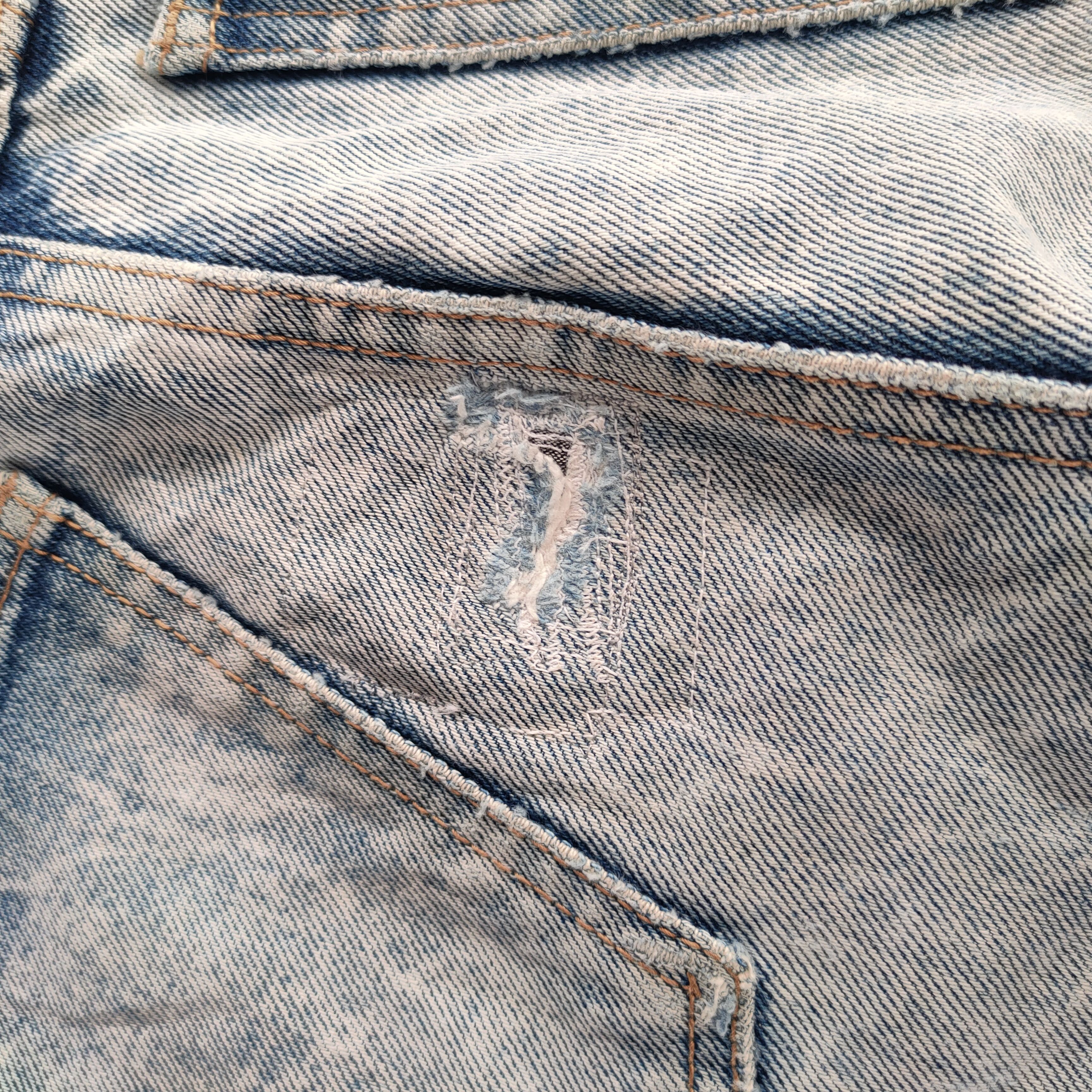 Japanese Brand × Jean × Vintage VINTAGE THREEPAL FADED RIPPED JEANS DENIM PANTS Size US 32 / EU 48 - 11 Thumbnail
