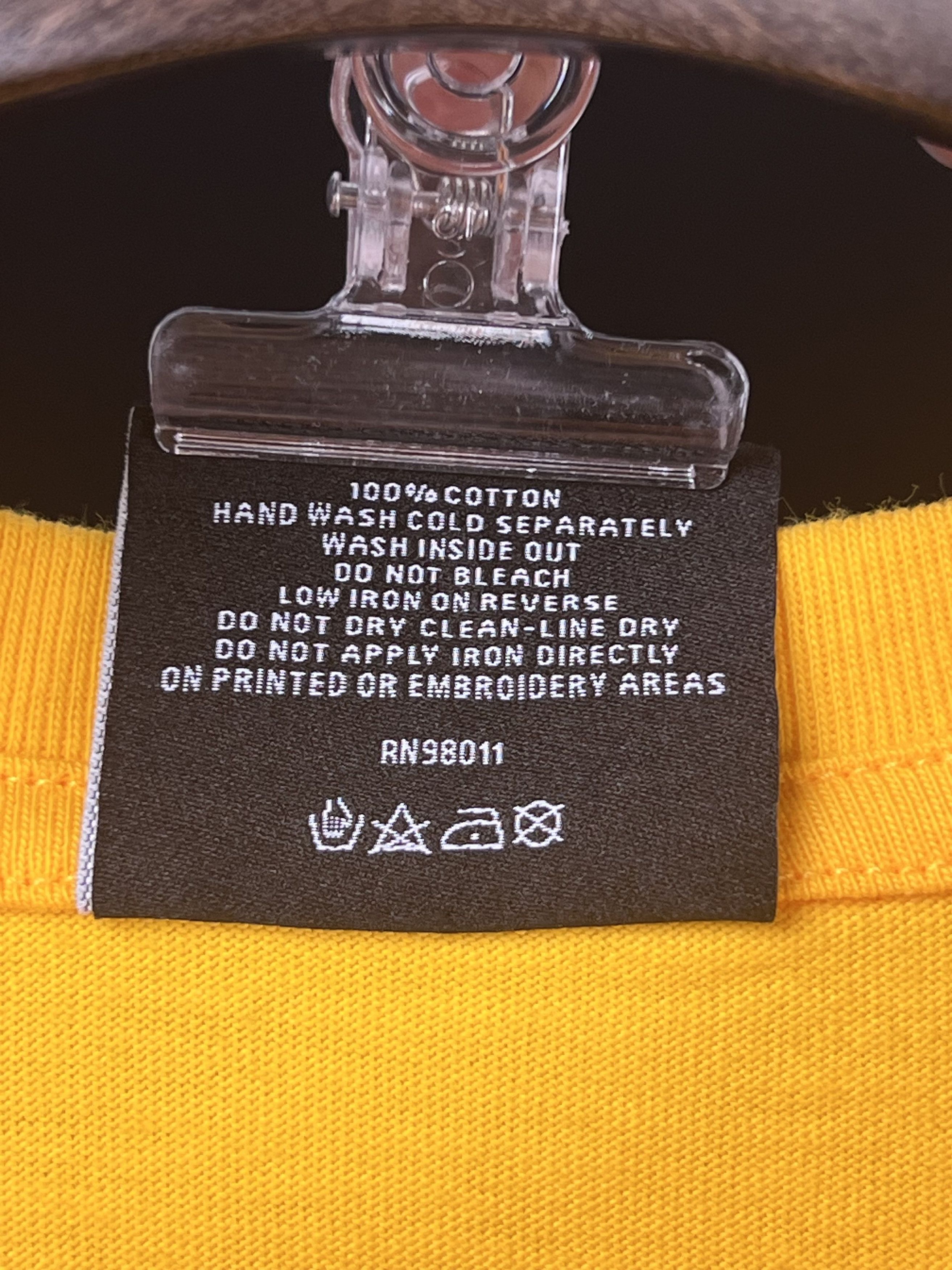 Icecream Brand New RICHER SS TEE Spectra Yellow Size US L / EU 52-54 / 3 - 8 Thumbnail