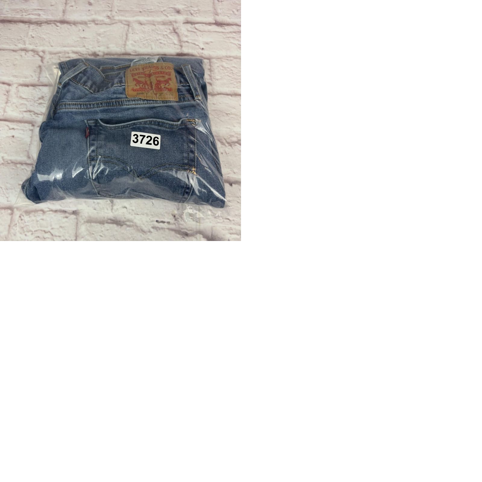 Levi's Levi's 505 Jeans Mens Regular Straight 32x30 Medium Blue Denim Size US 32 / EU 48 - 11 Thumbnail