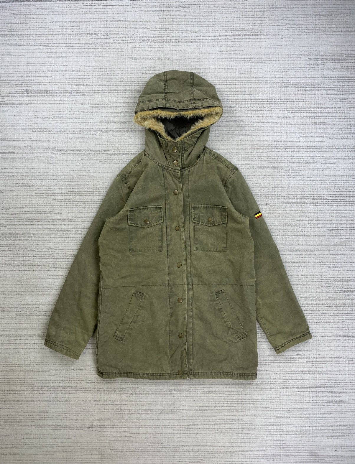 Vintage Vintage Ug Global Military Parka Jacket Size US M / EU 48-50 / 2 - 1 Thumbnail
