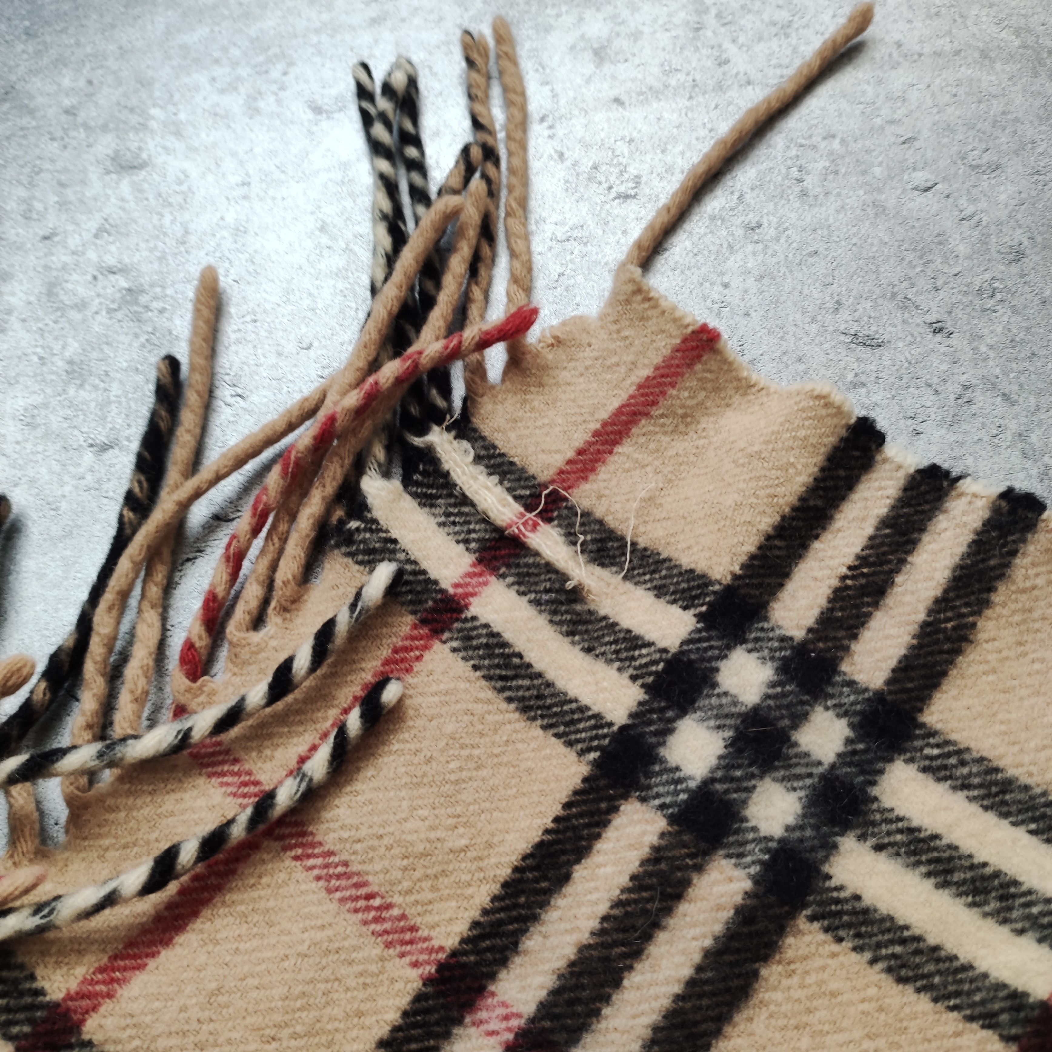Burberry RARE Vintage 90s Burberrys London Checkered Nova Scarve Size ONE SIZE - 8 Thumbnail
