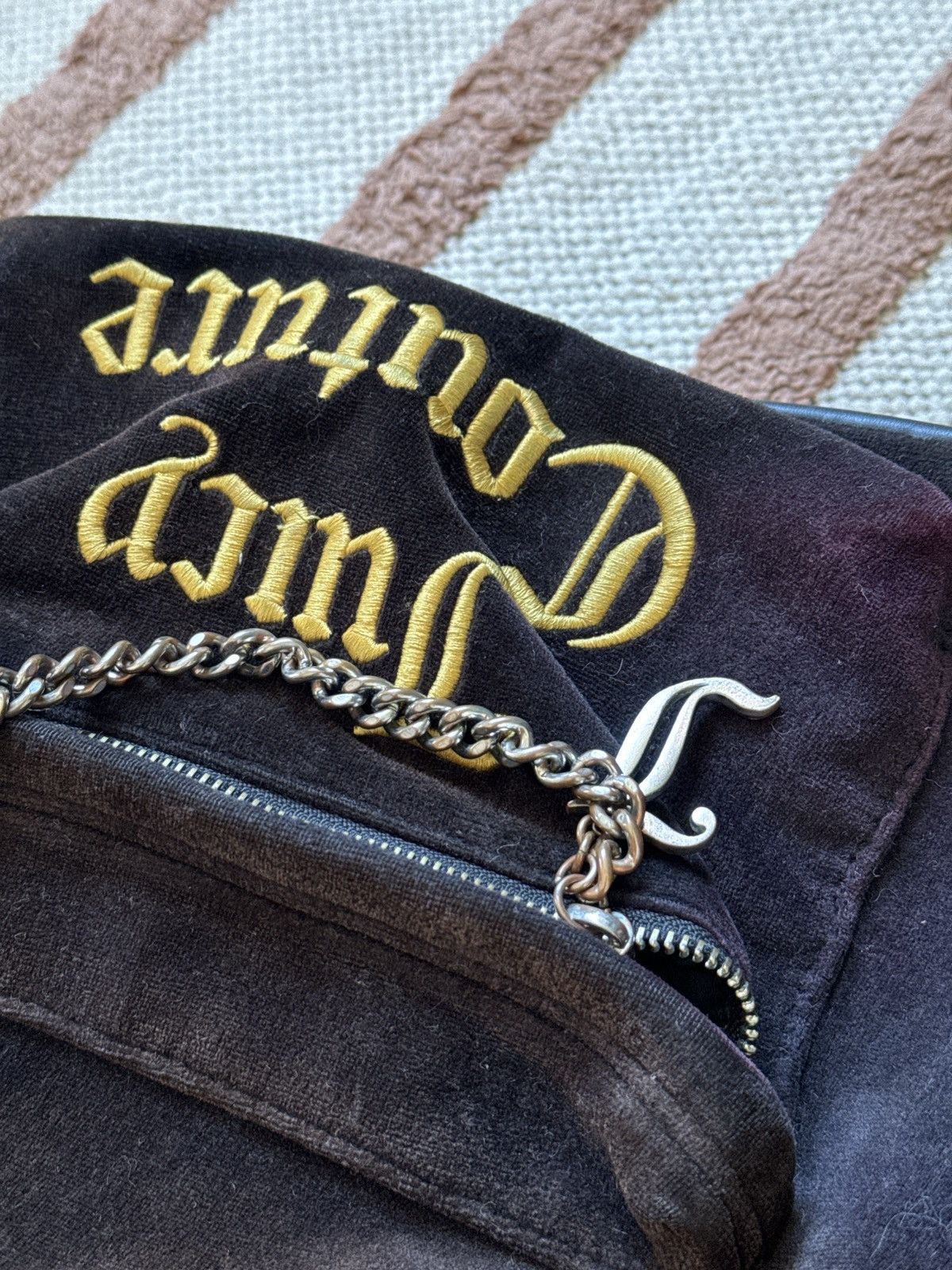 Juicy Couture × Vintage VINTAGE JUICY COUTURE VELOUR CUTE BACKPACK Size ONE SIZE - 6 Thumbnail