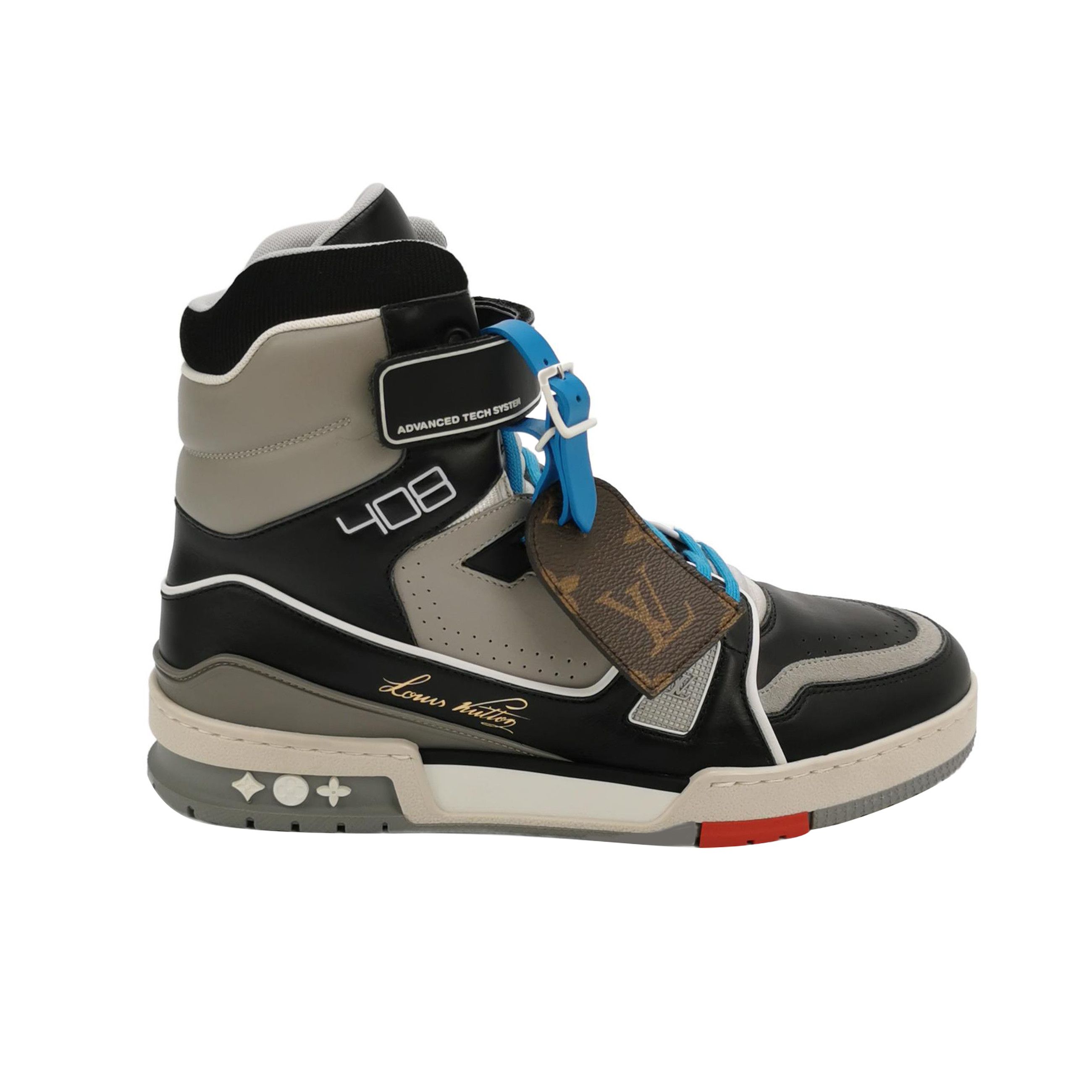 Louis Vuitton Louis Vuitton LV Trainer 408 Hi-Top Sneakers US 7 Size US 7 / EU 40 - 1 Thumbnail