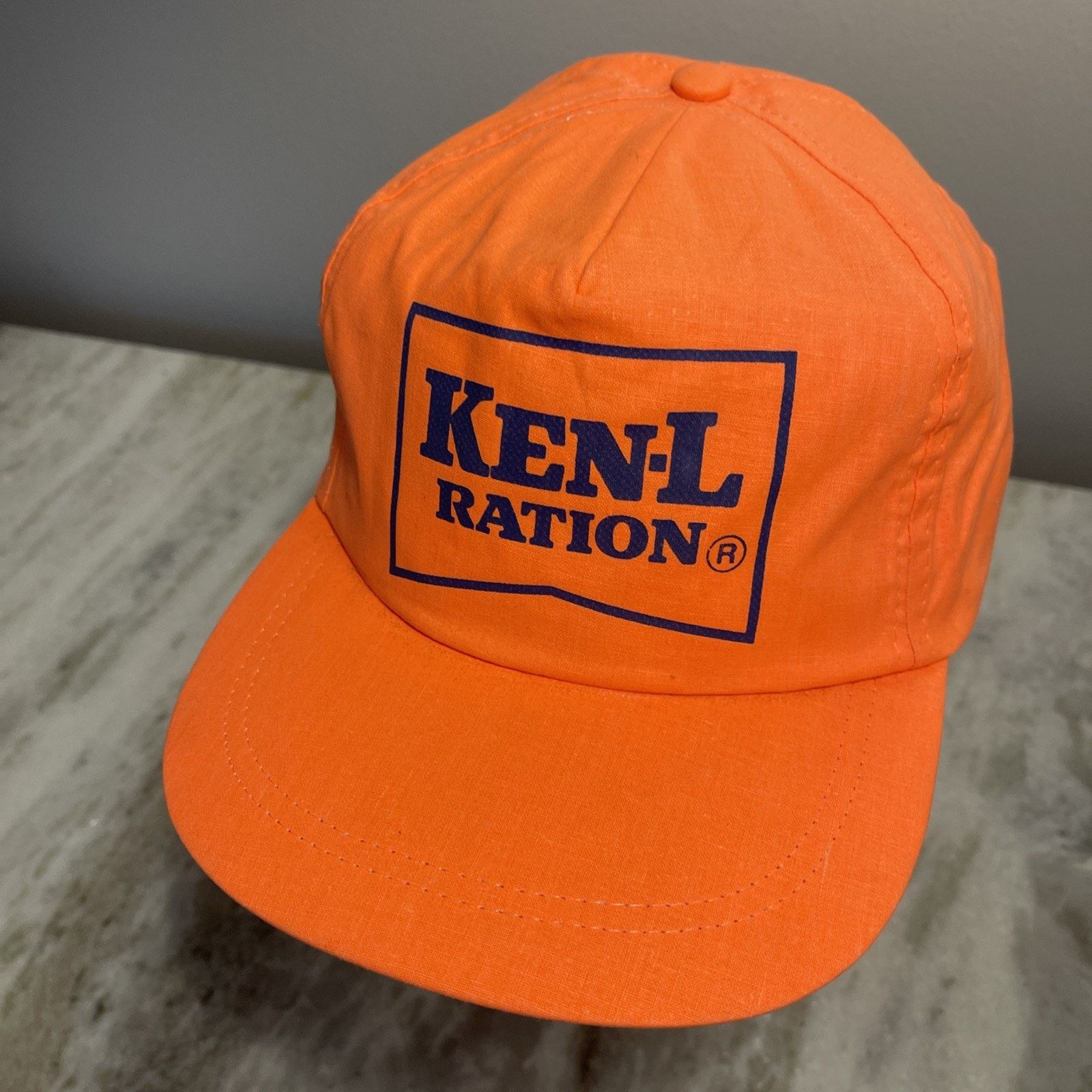 Vintage Vintage 80s Ken-L Ration Dog Food Trucker Snapback Hat Cap Size ONE SIZE - 3 Thumbnail