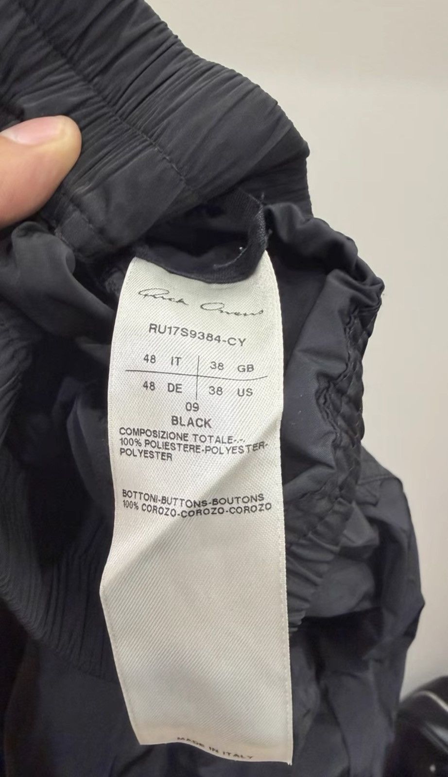 Rick Owens Rick Owens Nylon Shorts Size US 34 / EU 50 - 3 Thumbnail