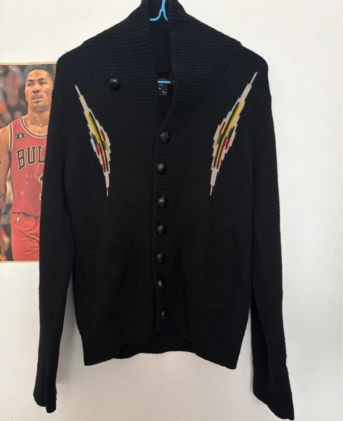 Number (N)ine Number (N)ine Fall 2007 Diamond-Embroidered Wool Jacket Size US M / EU 48-50 / 2 - 1 Thumbnail